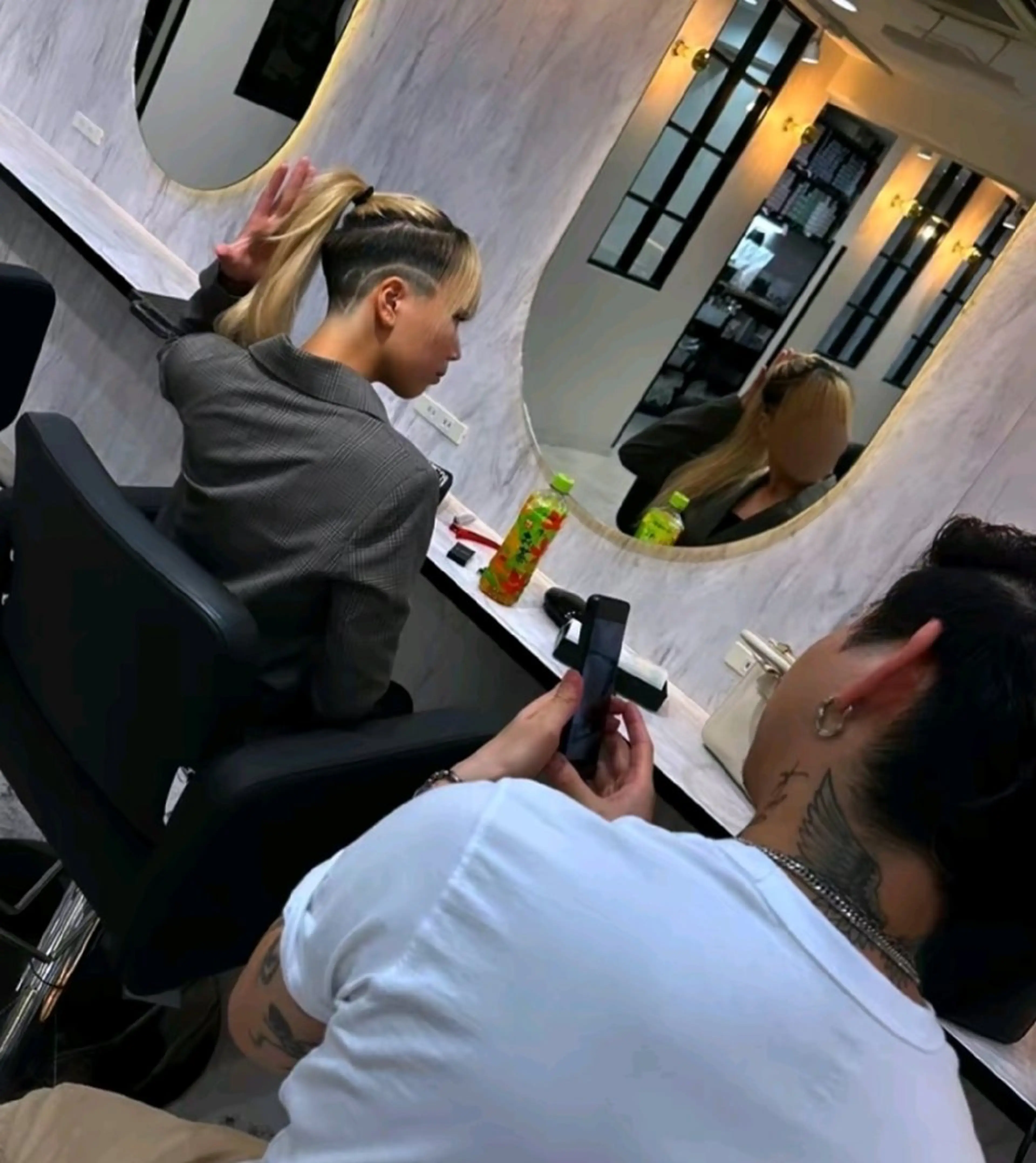 メンズ カラー カット ヘアセット Lapis 名古屋駅前店所属・LEN名古屋/パーマ メンズ特化美容師のヘアスタイル