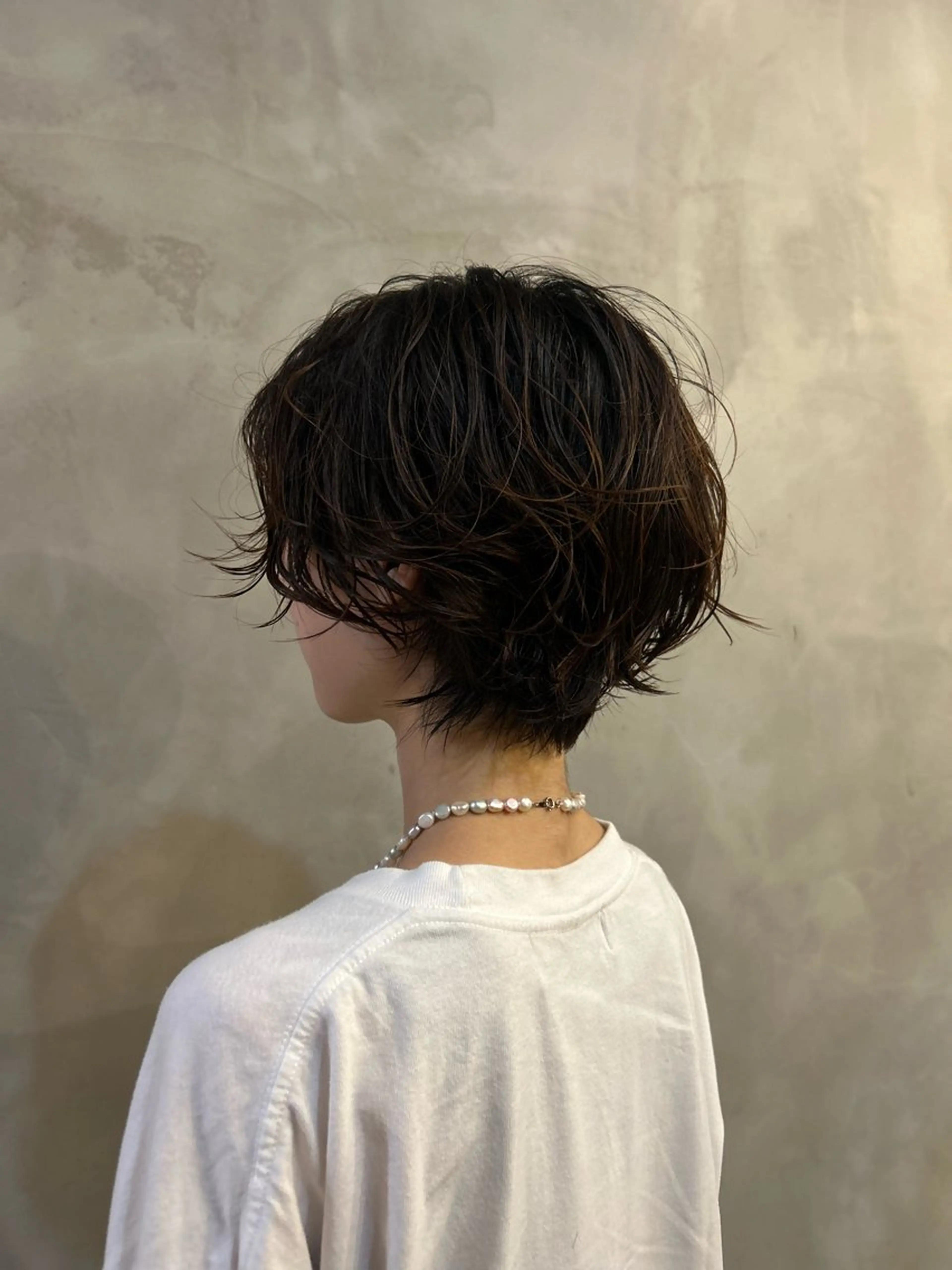 ショート パーマ ショートヘア ニュアンスパーマ 🌿ボブ パーマ高橋啓太🌿のヘアスタイル