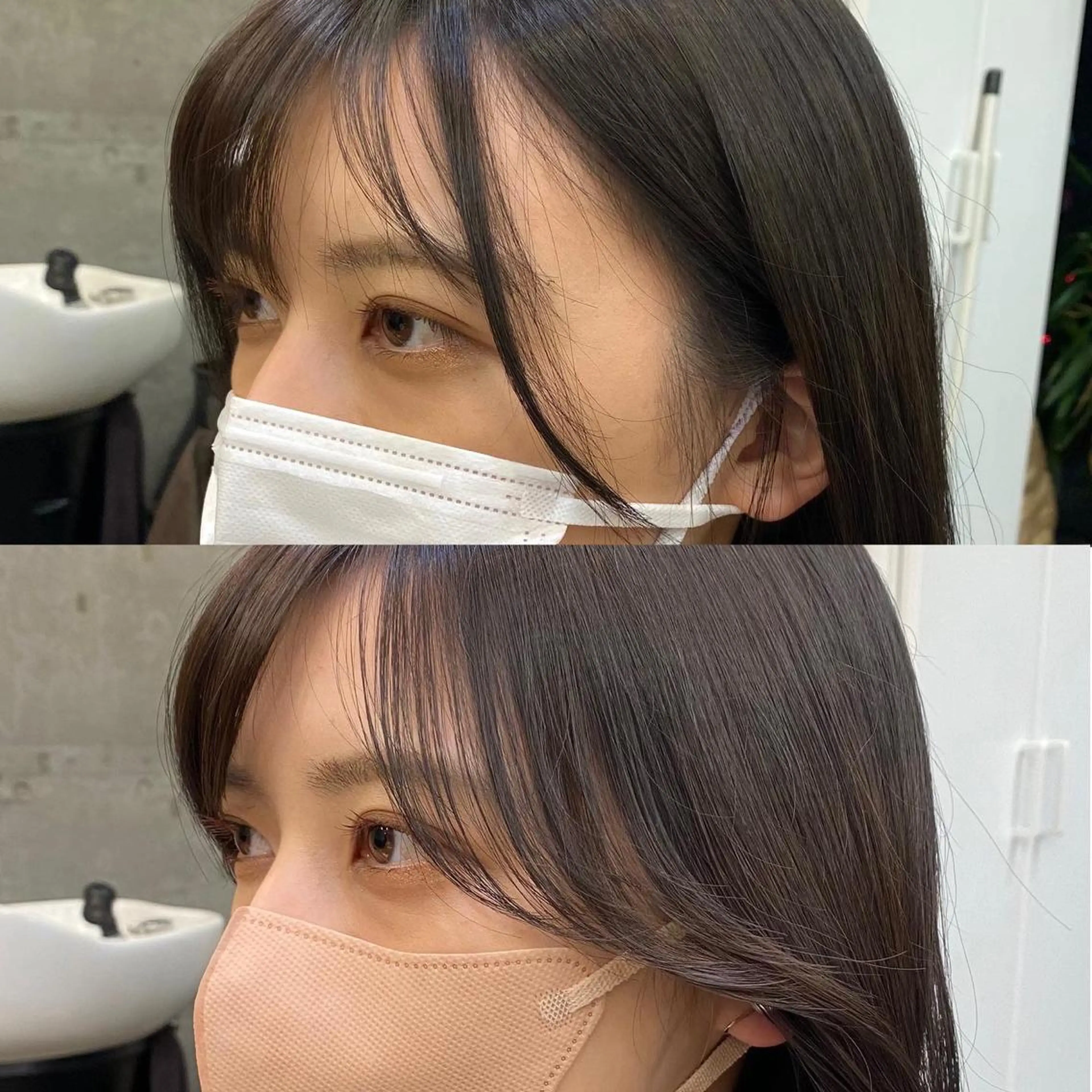 ロング 顔周りカット カット 縮毛矯正 トリートメント SALOWIN原宿AROA店所属・顔まわり神カット✂︎ 齋藤雄大【表参道】のヘアスタイル