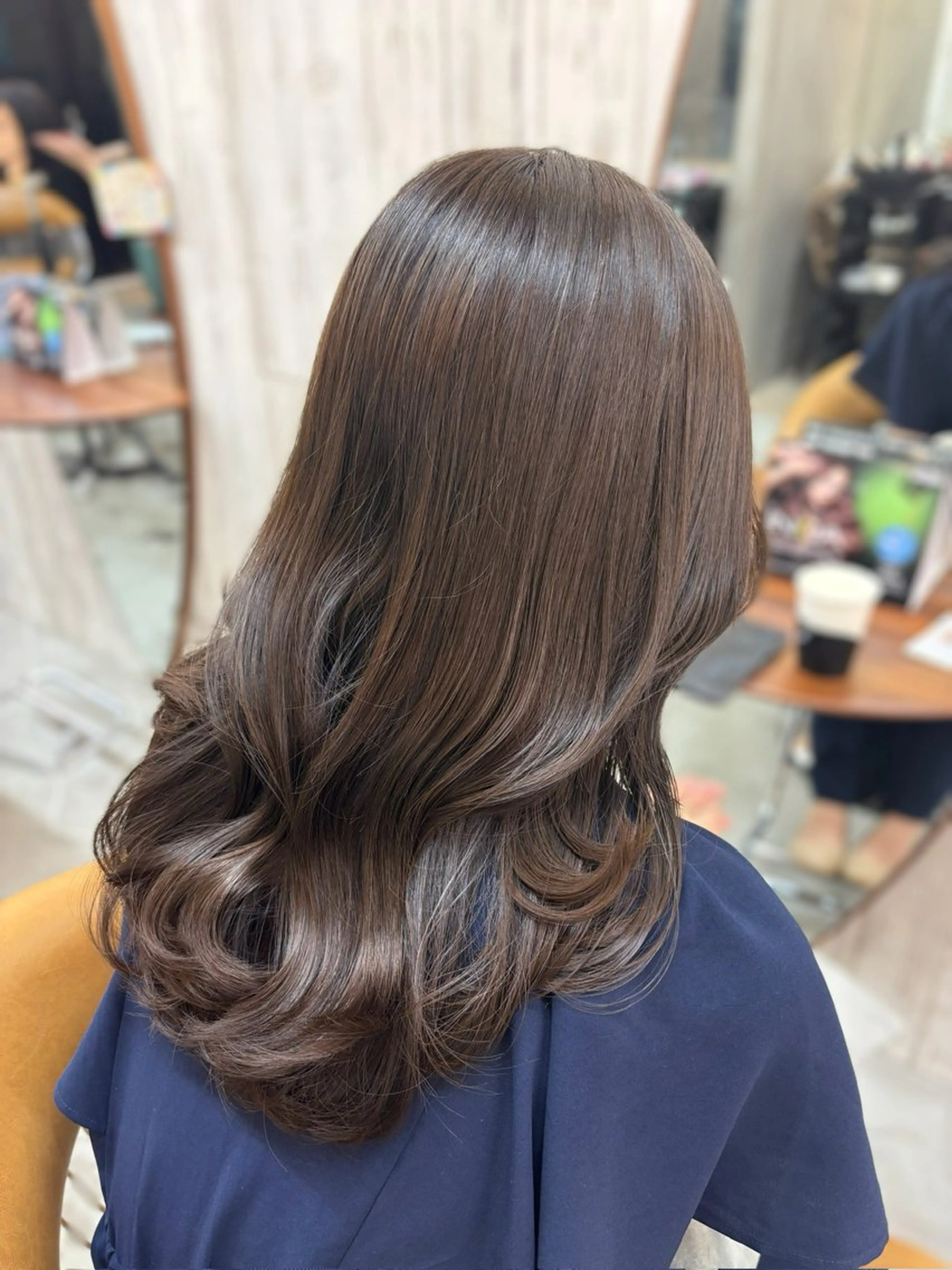 【平日10.00~15.00限定‼️】お出かけ前のコテ巻きヘアセット🎀(前髪カット付き✨️)の写真
