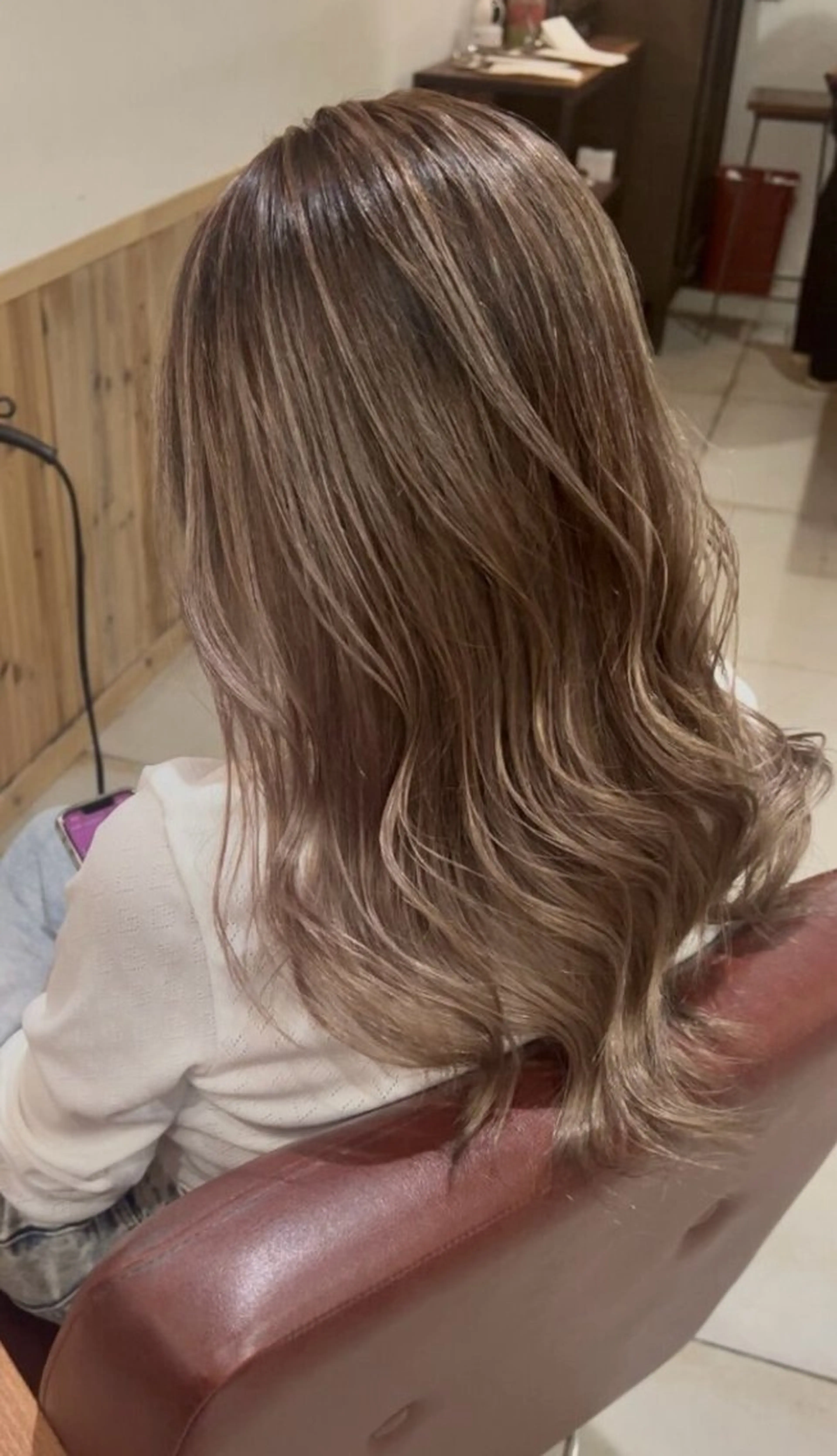 ロング カラー ヘアカラー トリートメント hair design NORM所属・🔥ハイライト/ダブ ルカラー/吉田裕太のヘアスタイル