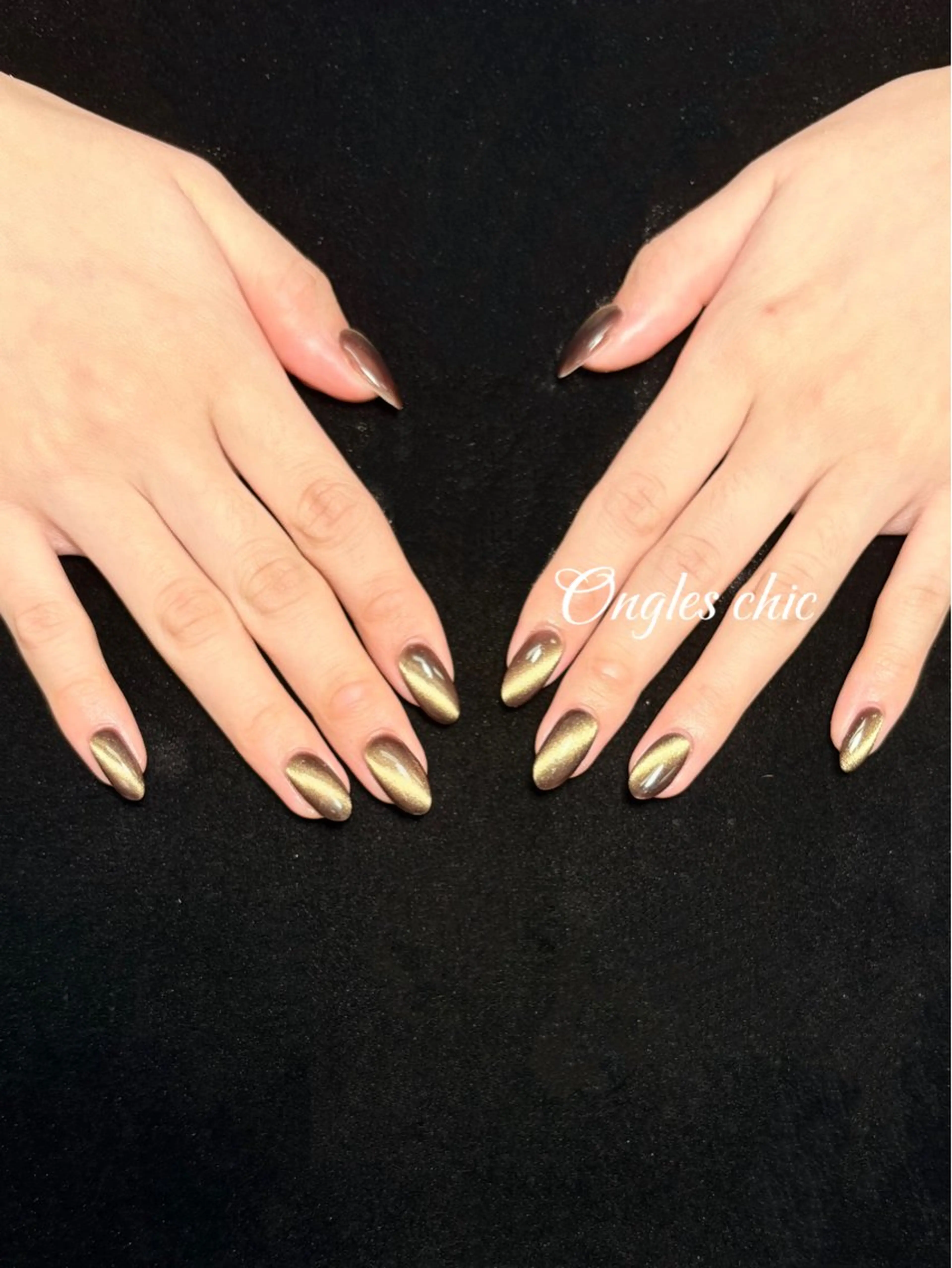 ネイル ハンドネイル ongles chicのネイルデザイン