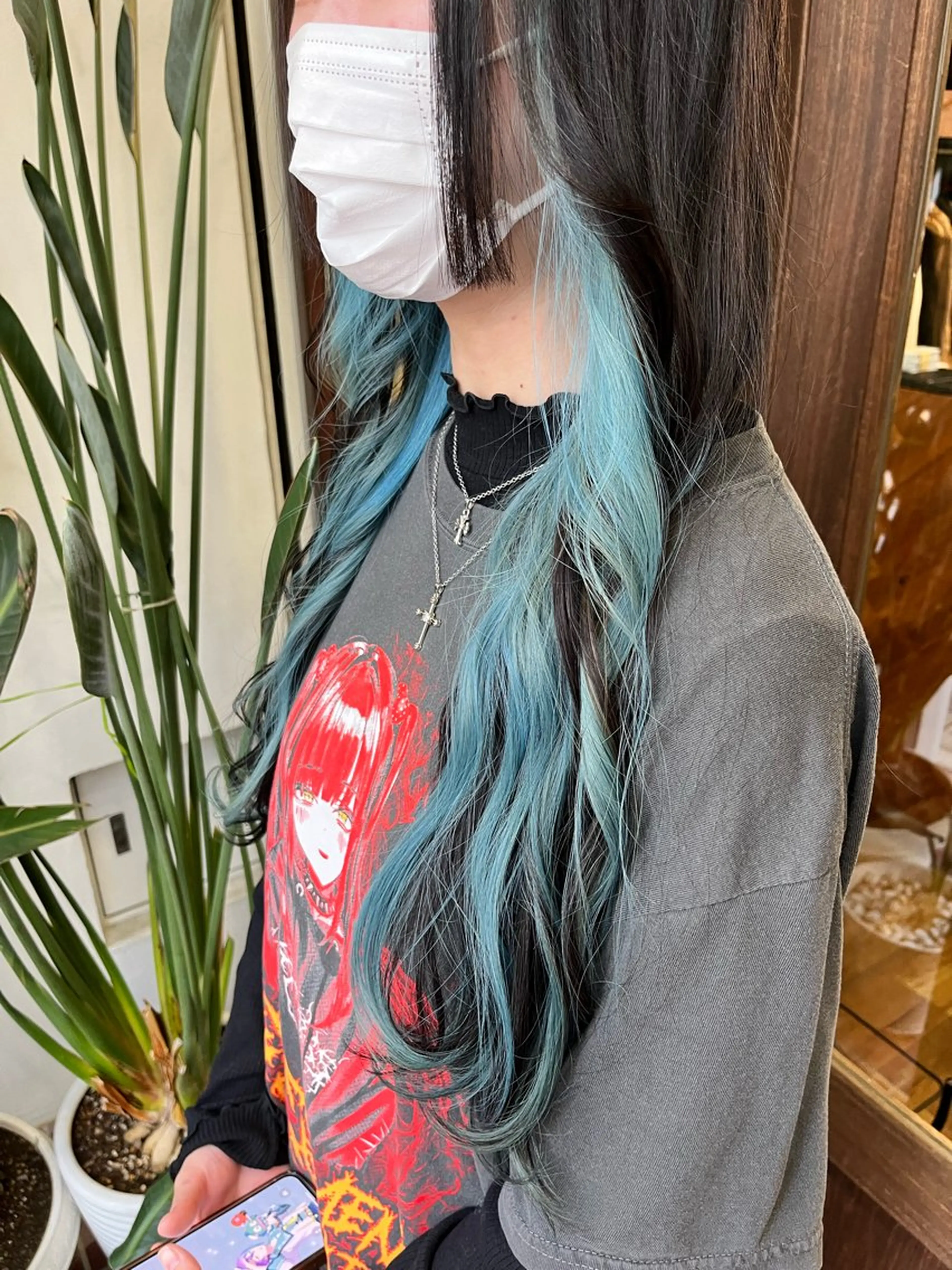 ロング カラー インナーカラー ヘアカラー トリートメント 🫧艶髪デザイナー 🫧白石航汰のヘアスタイル