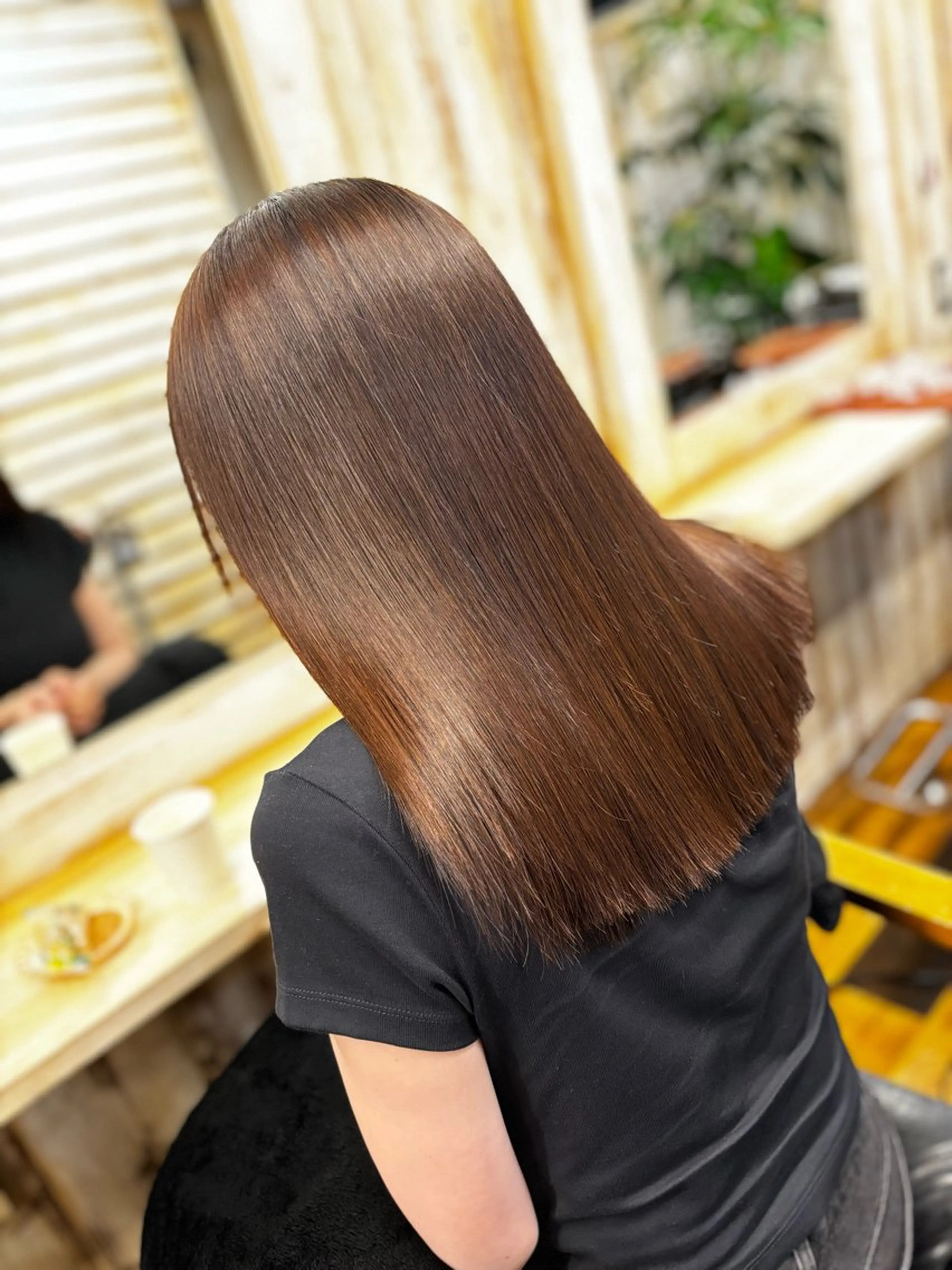 ロング 縮毛矯正 トリートメント 縮毛矯正 Ra-Ffichi by　siun.所属・艶髪/髪質改善/ ブリーチ✨ゆうとのヘアスタイル