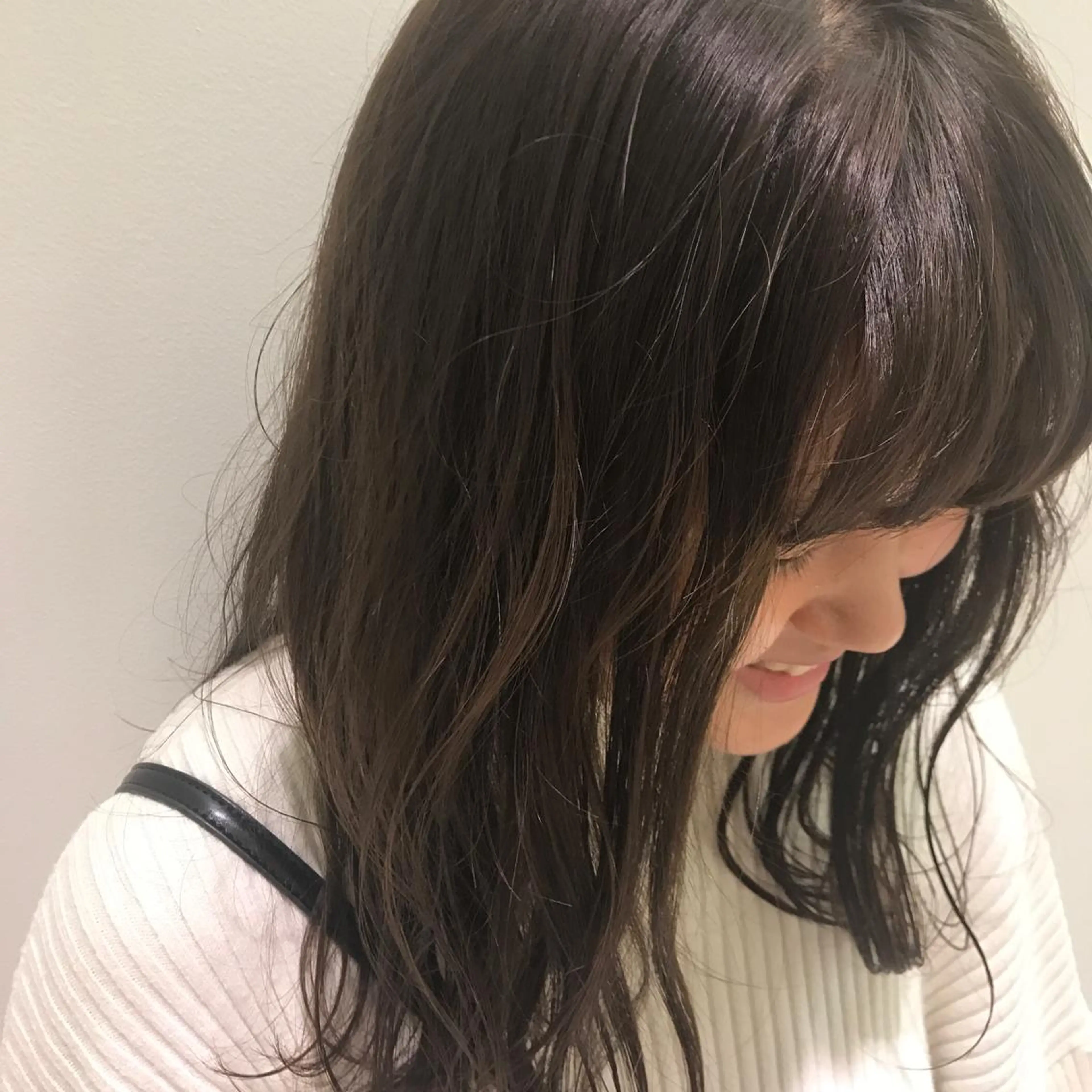 ロング カラー ベージュカラー MASHU所属・鳥越 一希のヘアスタイル