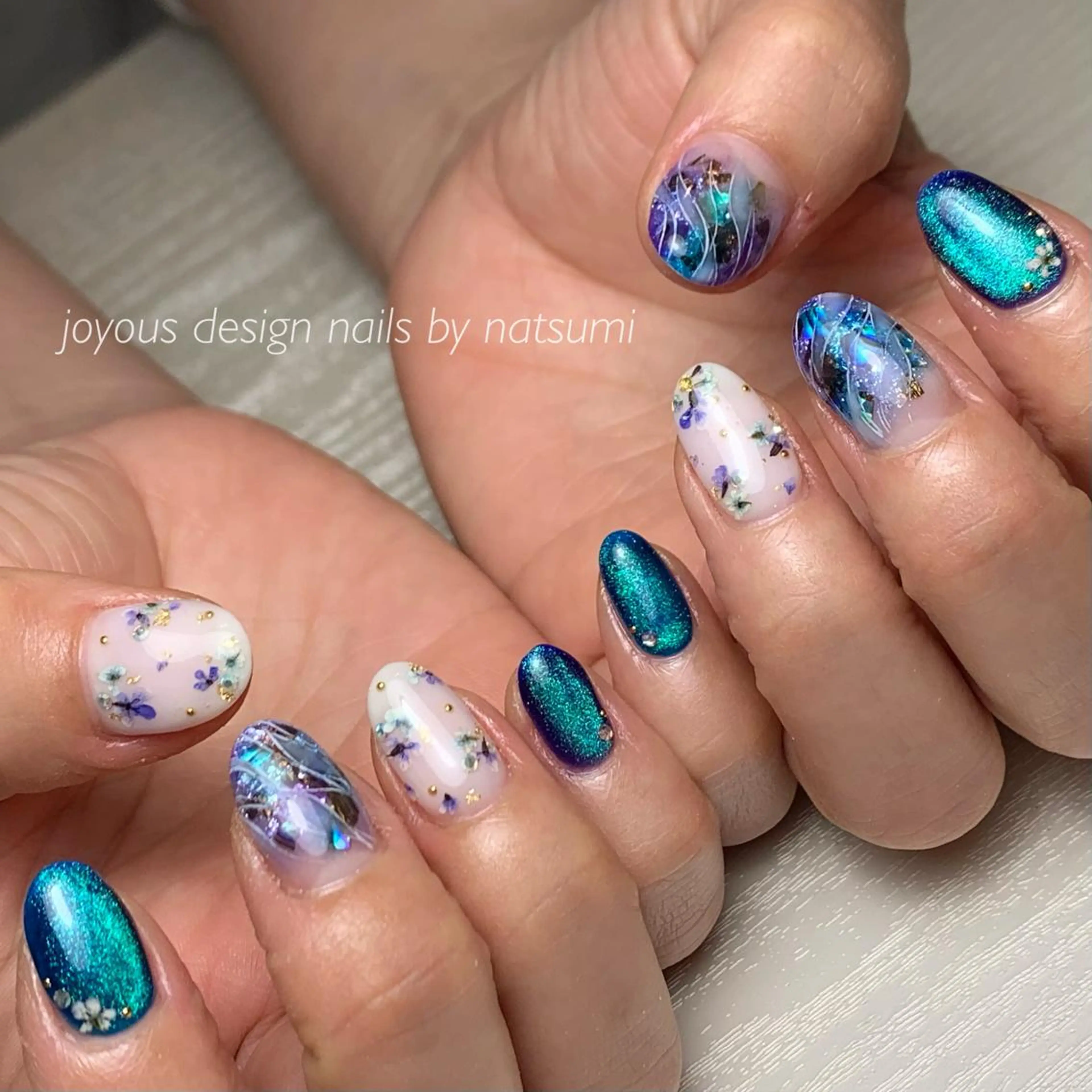 ネイル ハンドネイル jdn natsumiのネイルデザイン