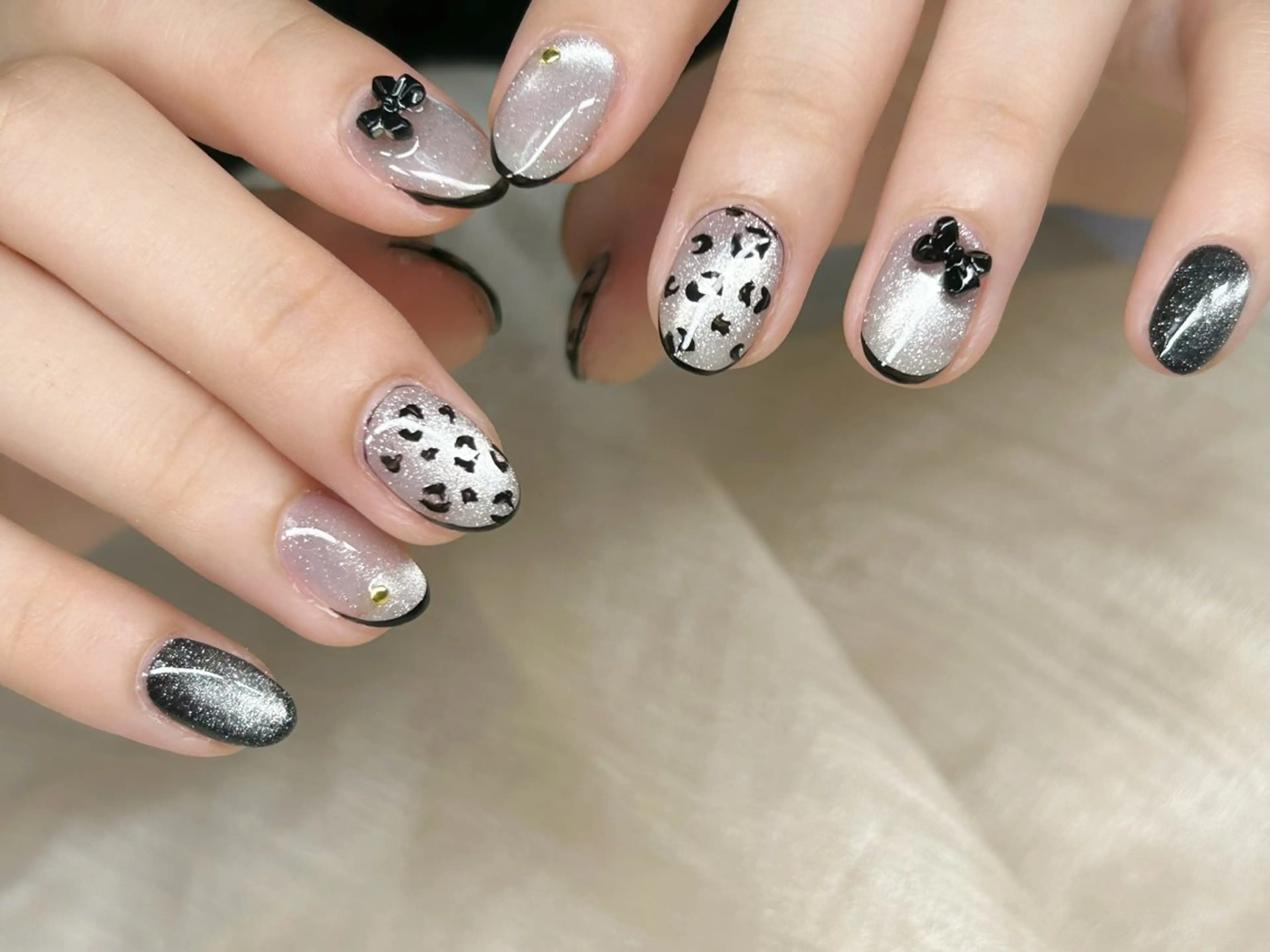 ネイル アートネイル チークネイル 成人式 入学式 長さ出し ハンドネイル Lino Nailのネイルデザイン