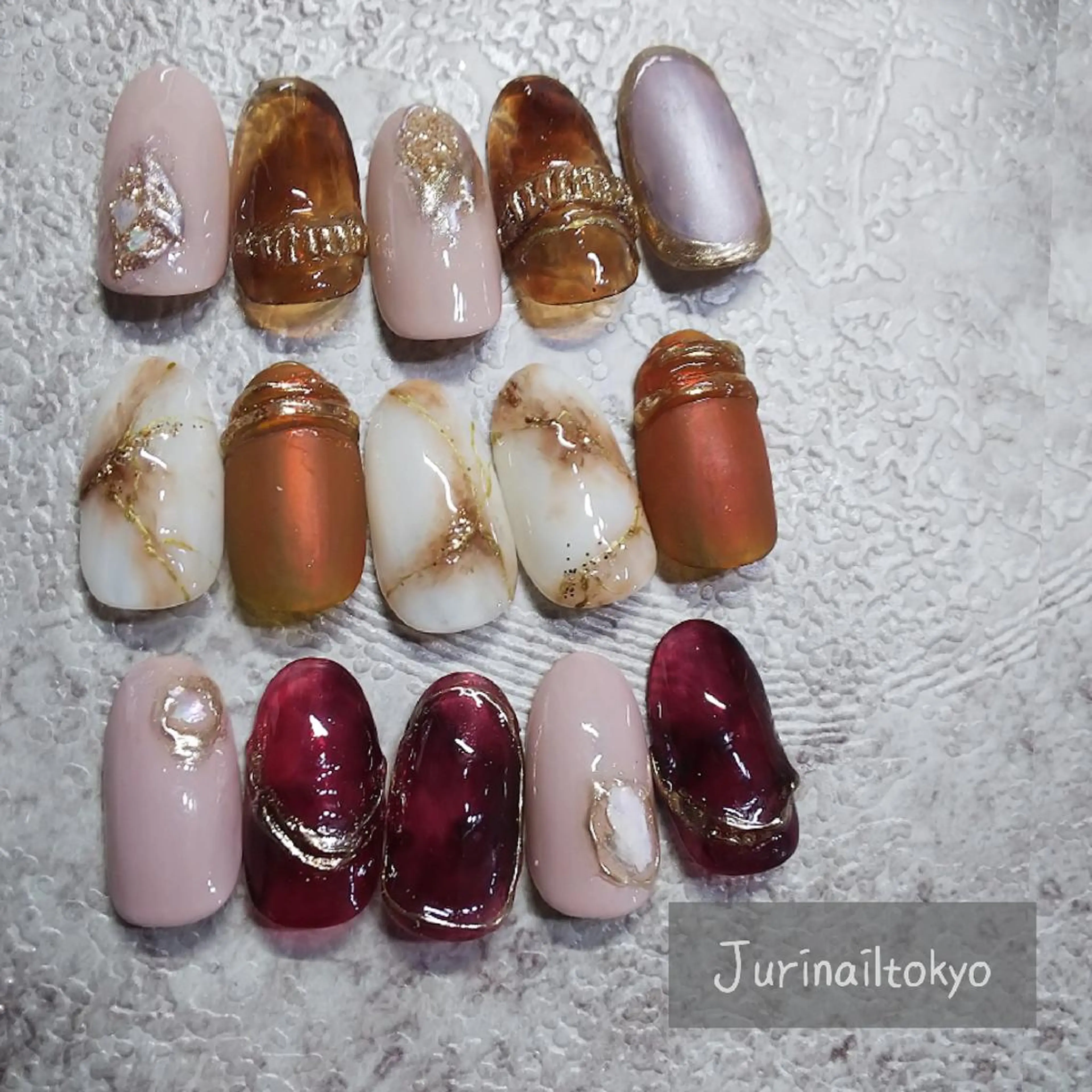 ネイル jurinailtokyo所属・jurinail tokyoのネイルデザイン