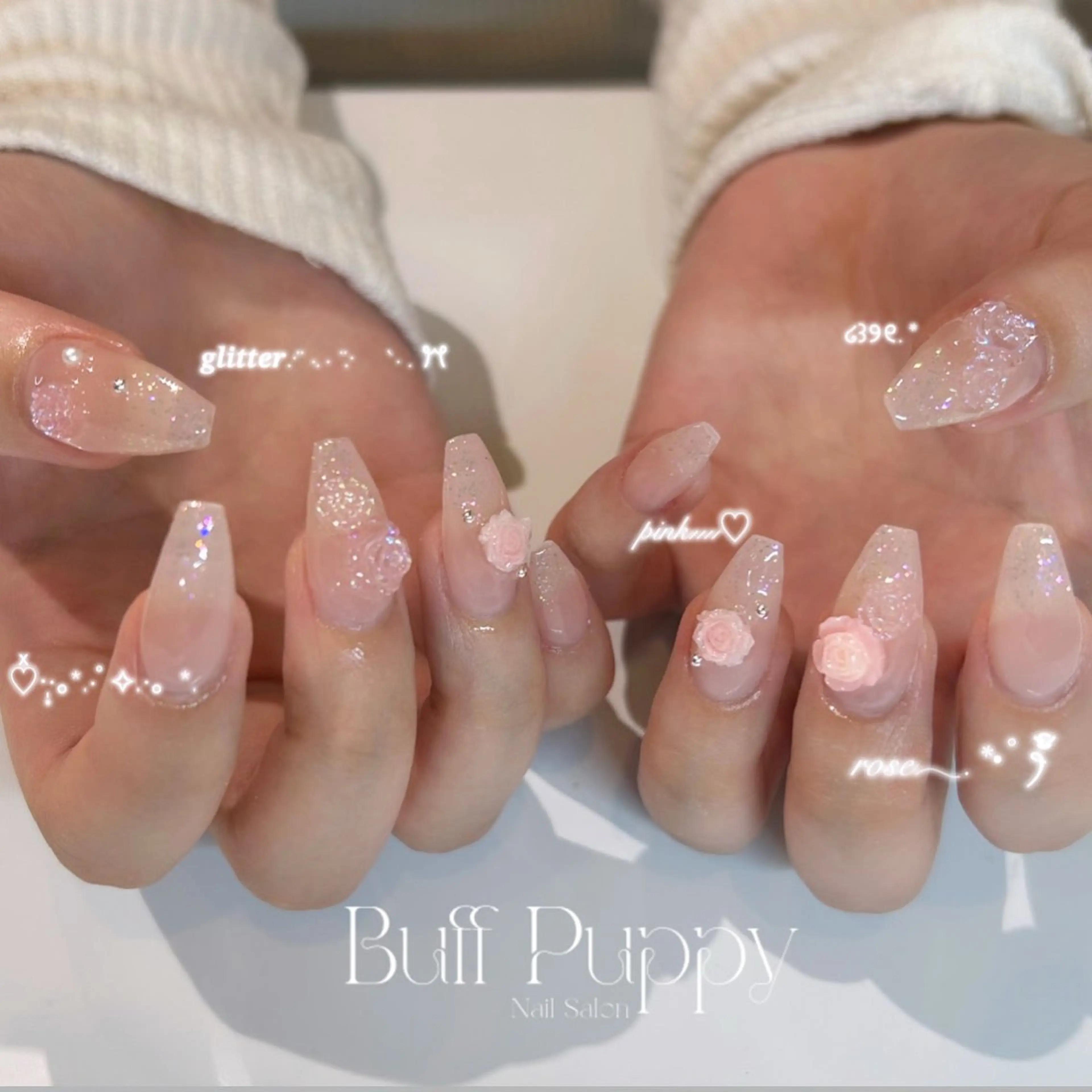 ネイル Buff Puppy所属・Mon Buff Puppyのネイルデザイン