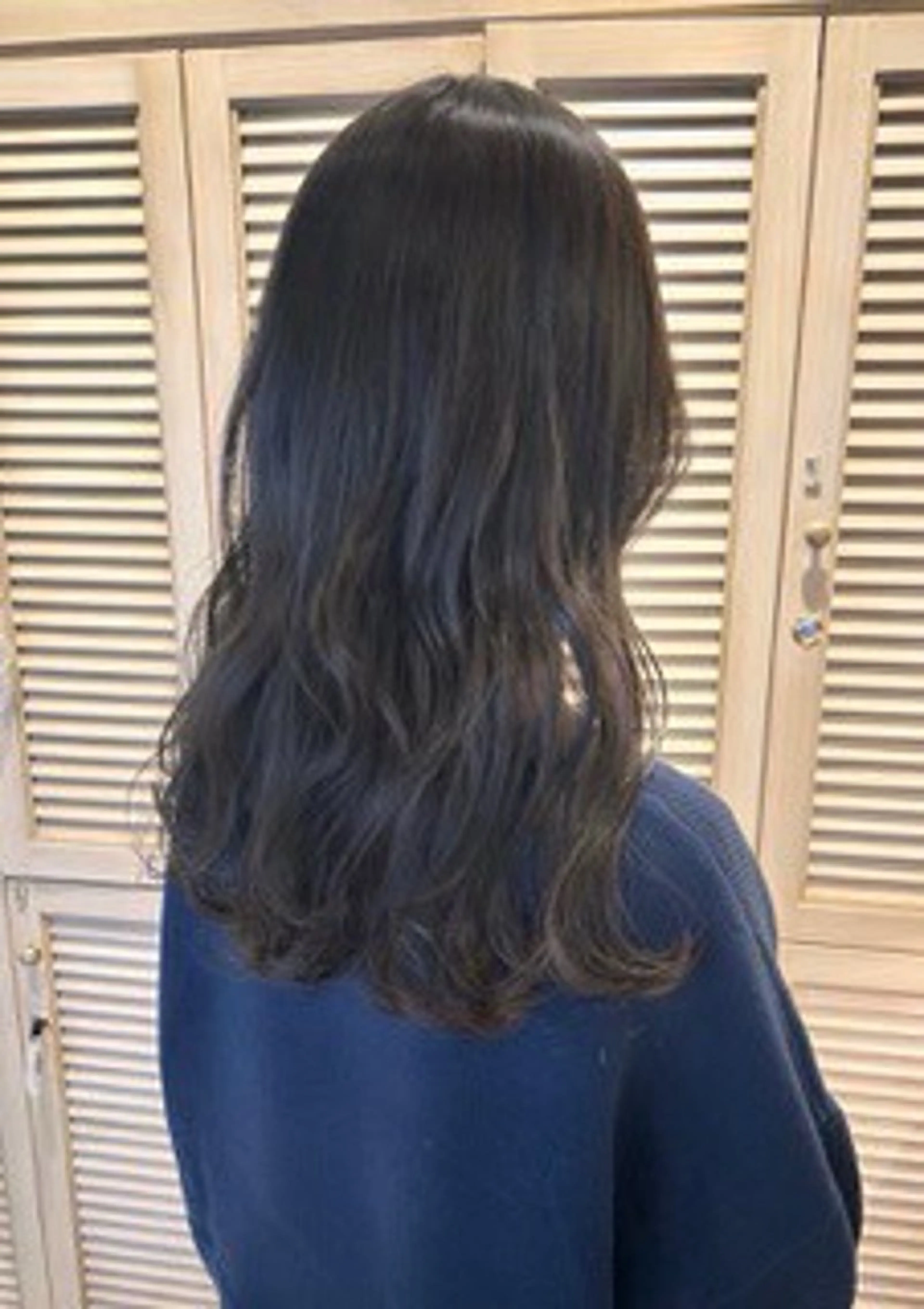 ロング ヘアカラー 中野 まなのヘアスタイル