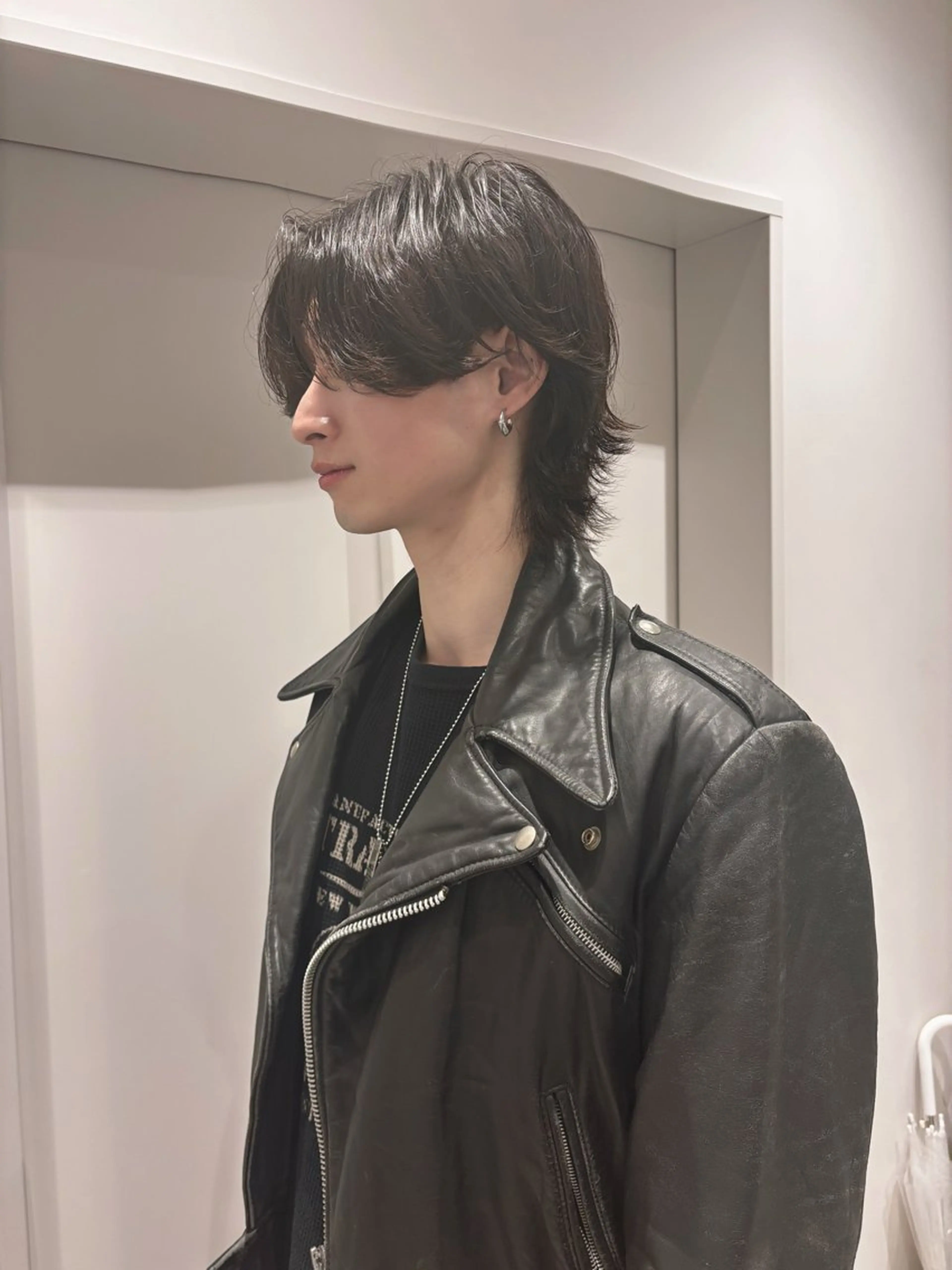 ショート ウルフカット カット パーマ garage.所属・吉田 慎冴のヘアスタイル