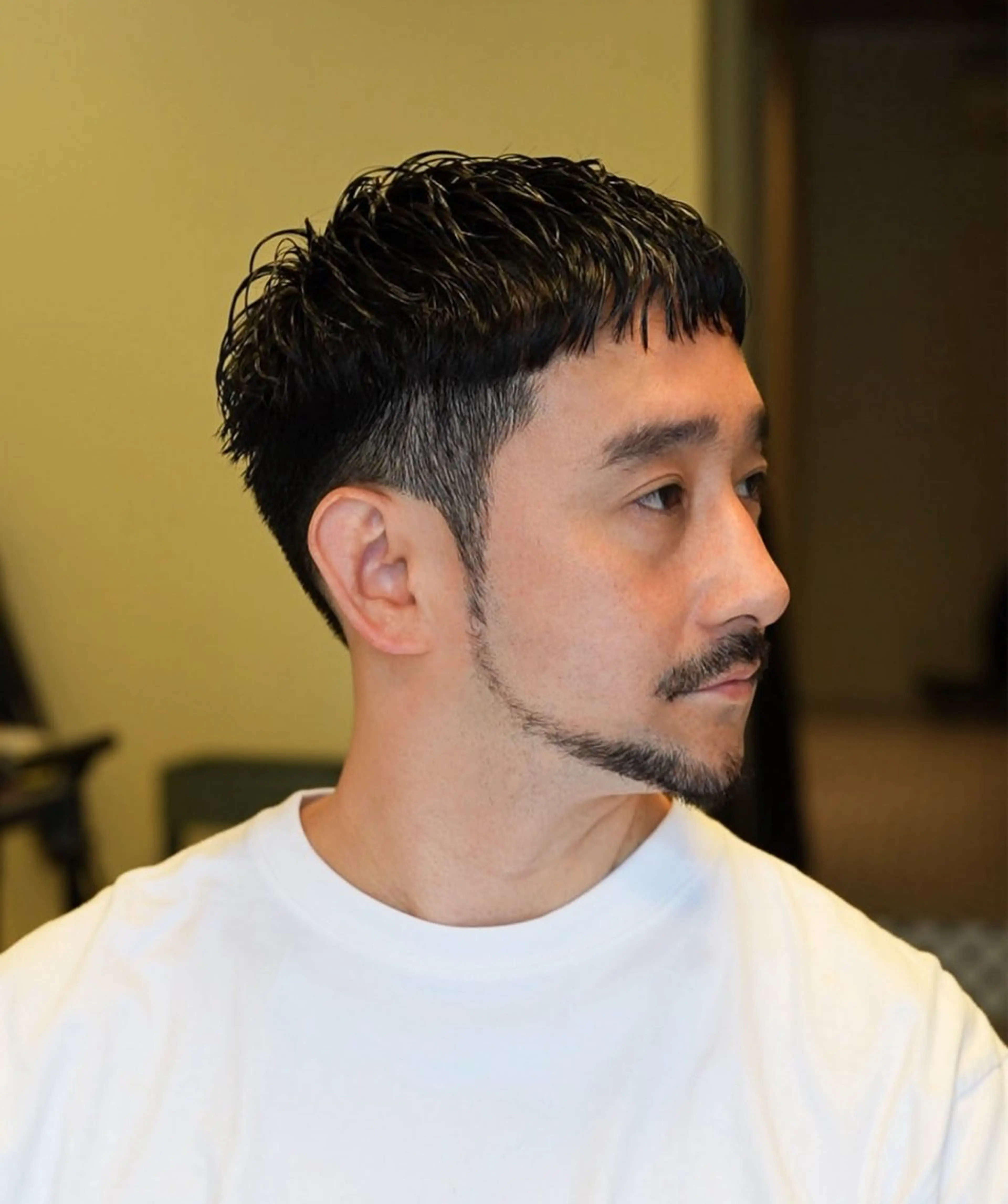 ショート メンズ メンズパーマ サト エリのヘアスタイル