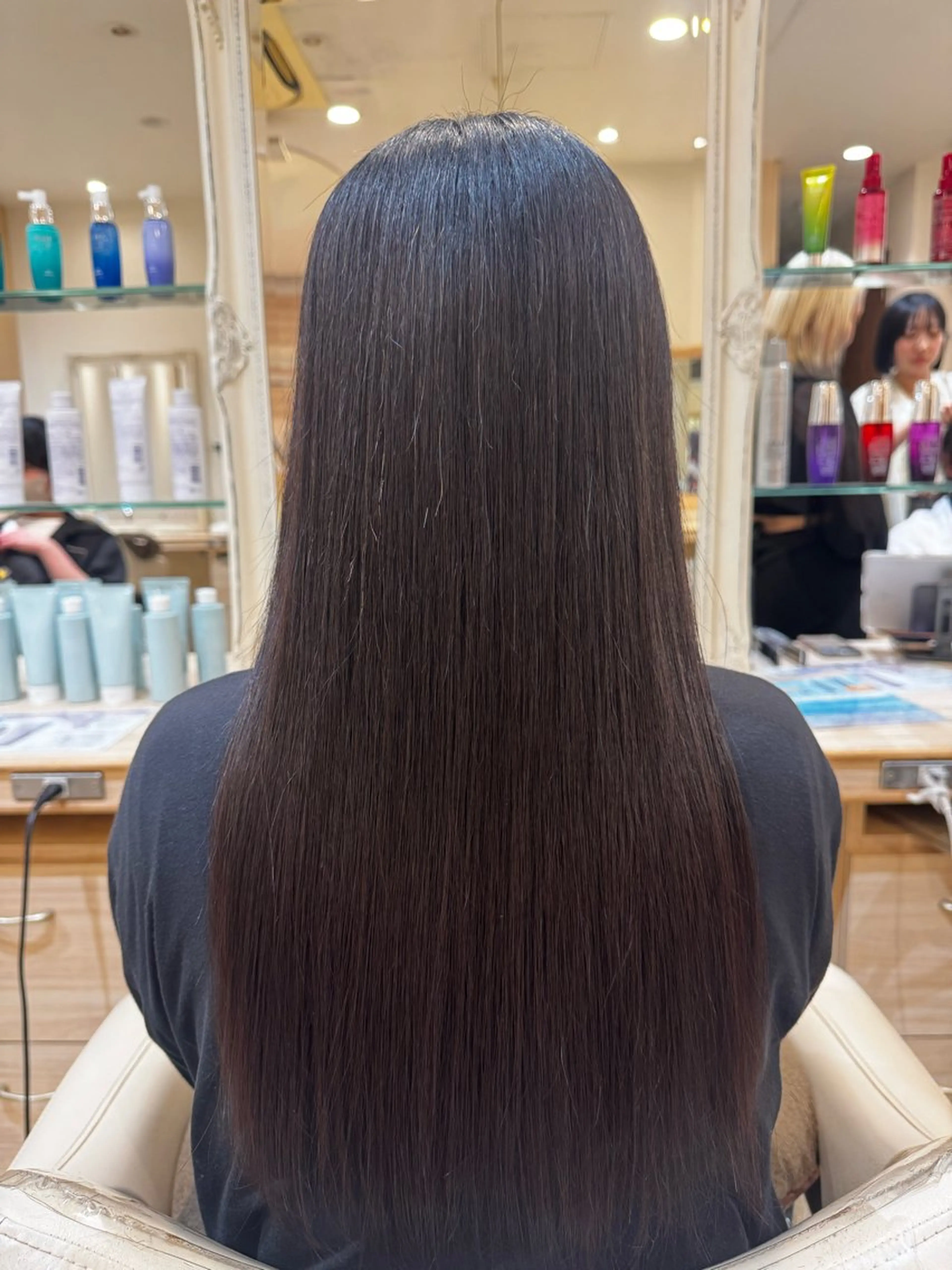 ロング 石母田 遥香のヘアスタイル