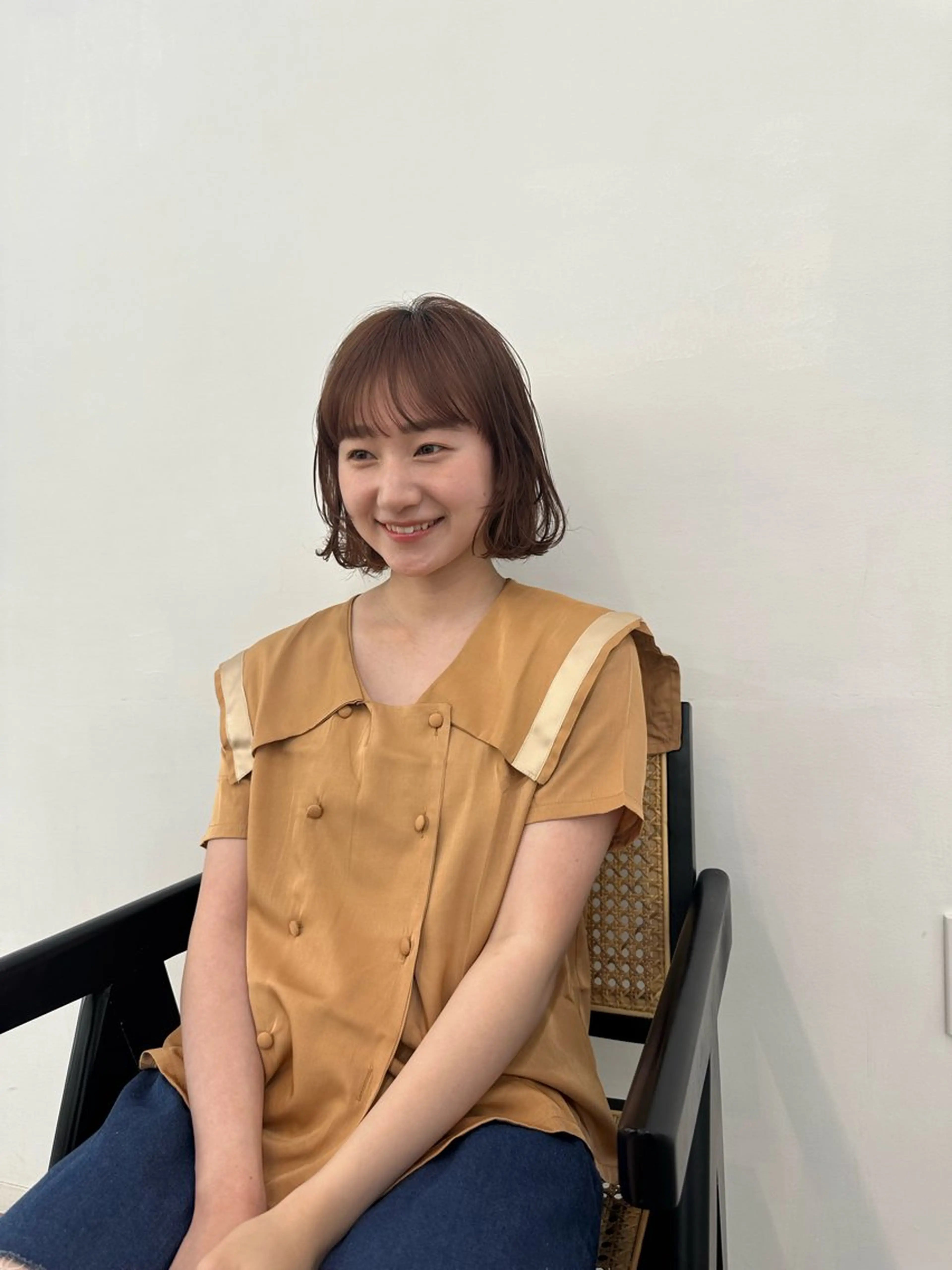 ショート カラー ヘアカラー さとう あやかのヘアスタイル