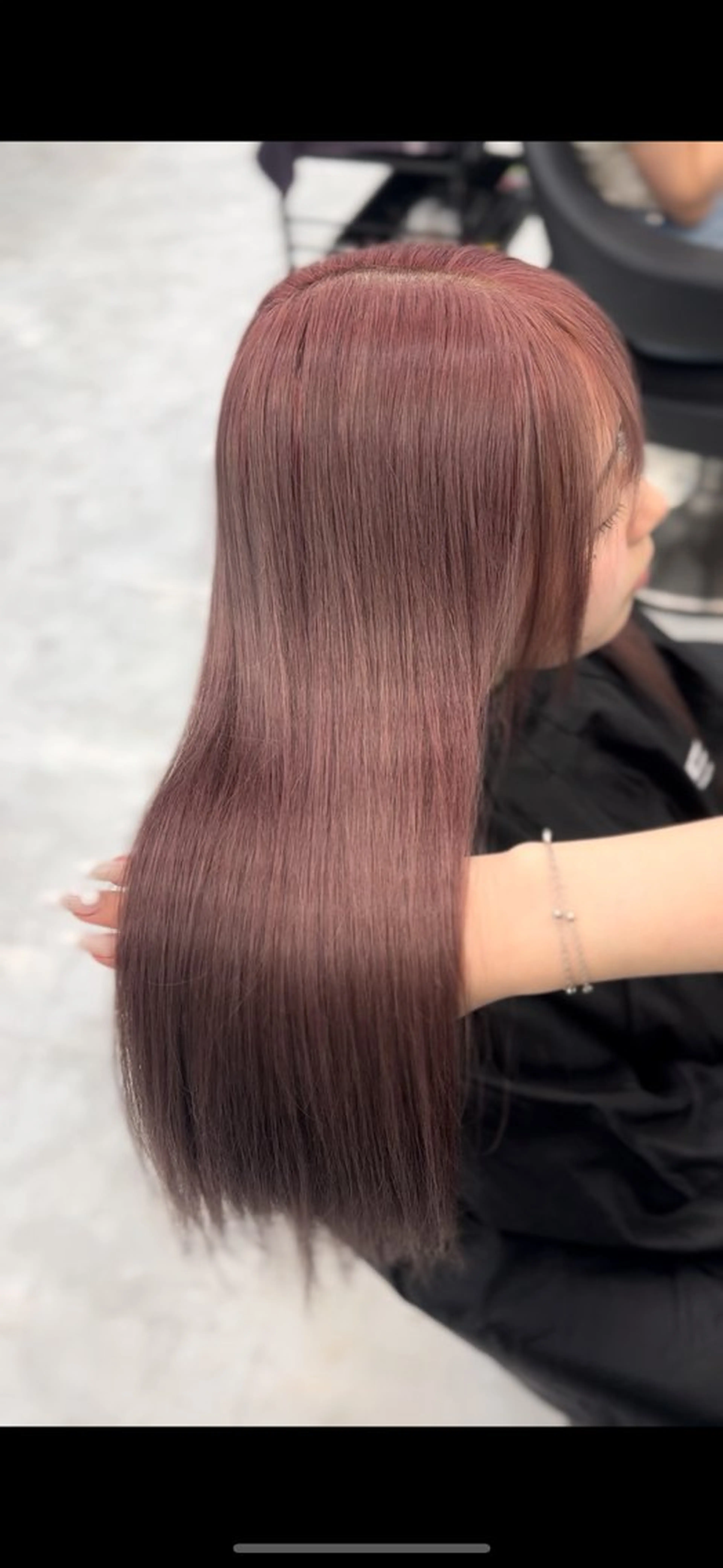 セミロング カラー 🎀愛されgirly ヘア🫧Ayakaのヘアスタイル