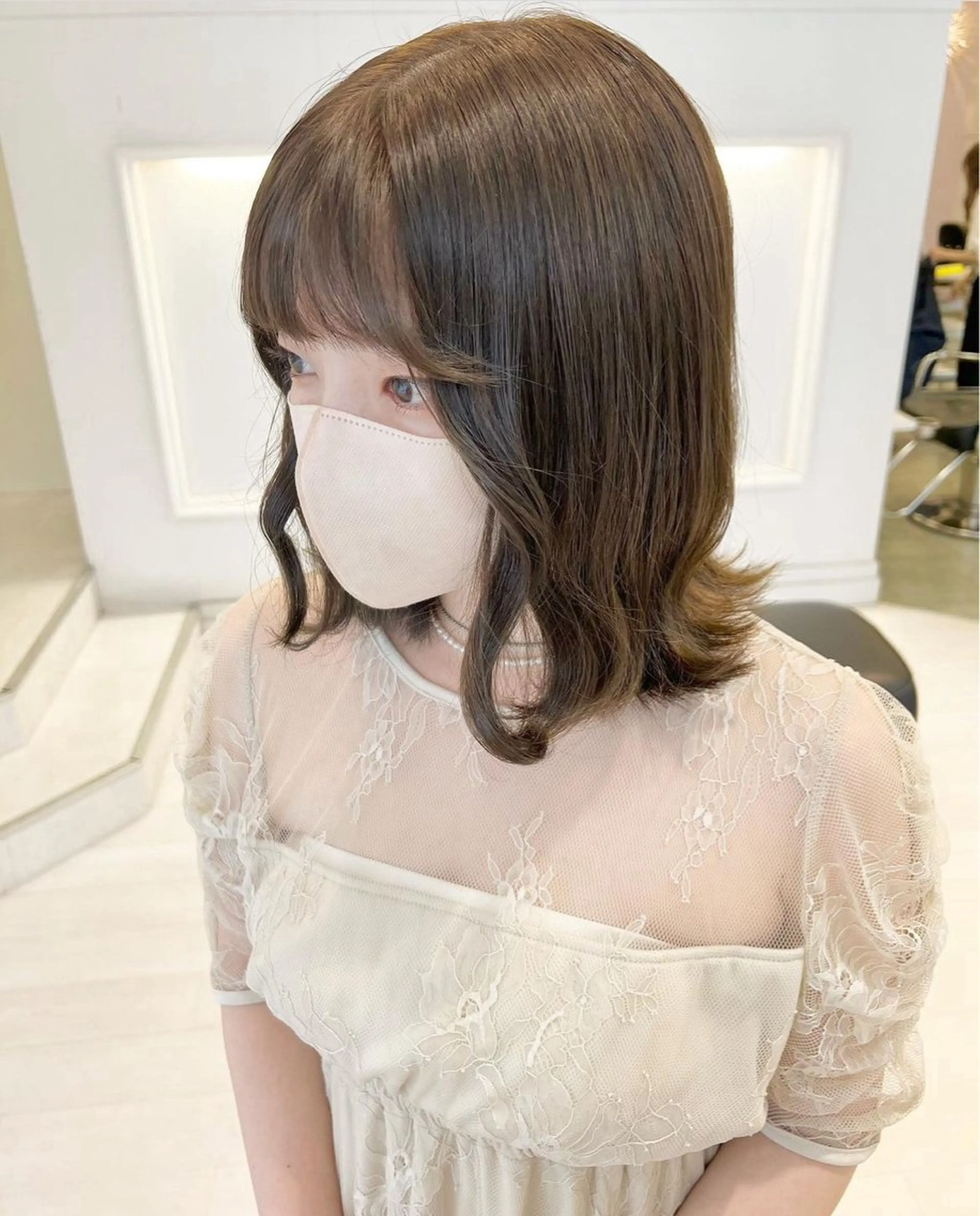 ミディアム カラー Parve  Mix /板野妃莉のヘアスタイル