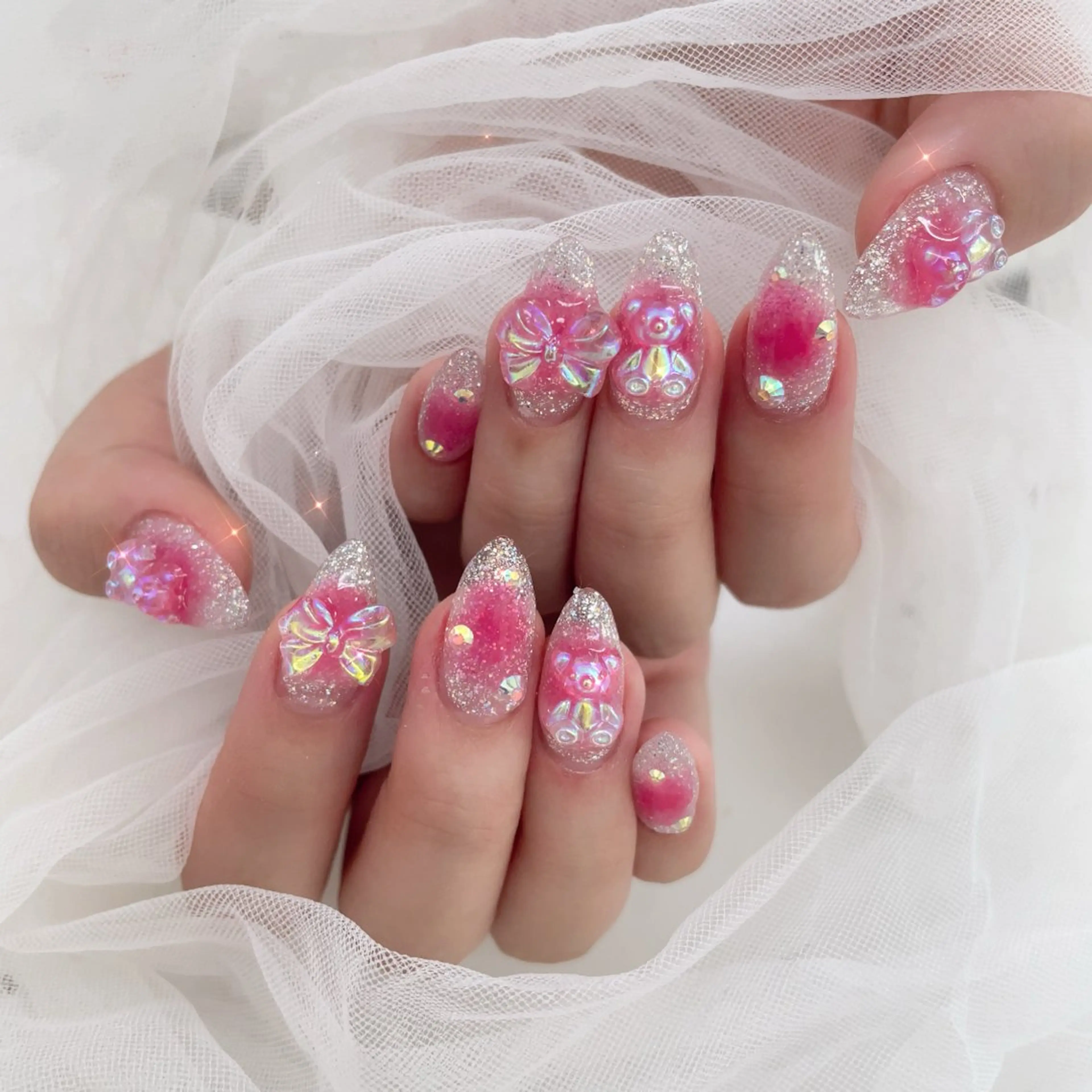 ミディアム ハンドネイル cho nailのネイルデザイン