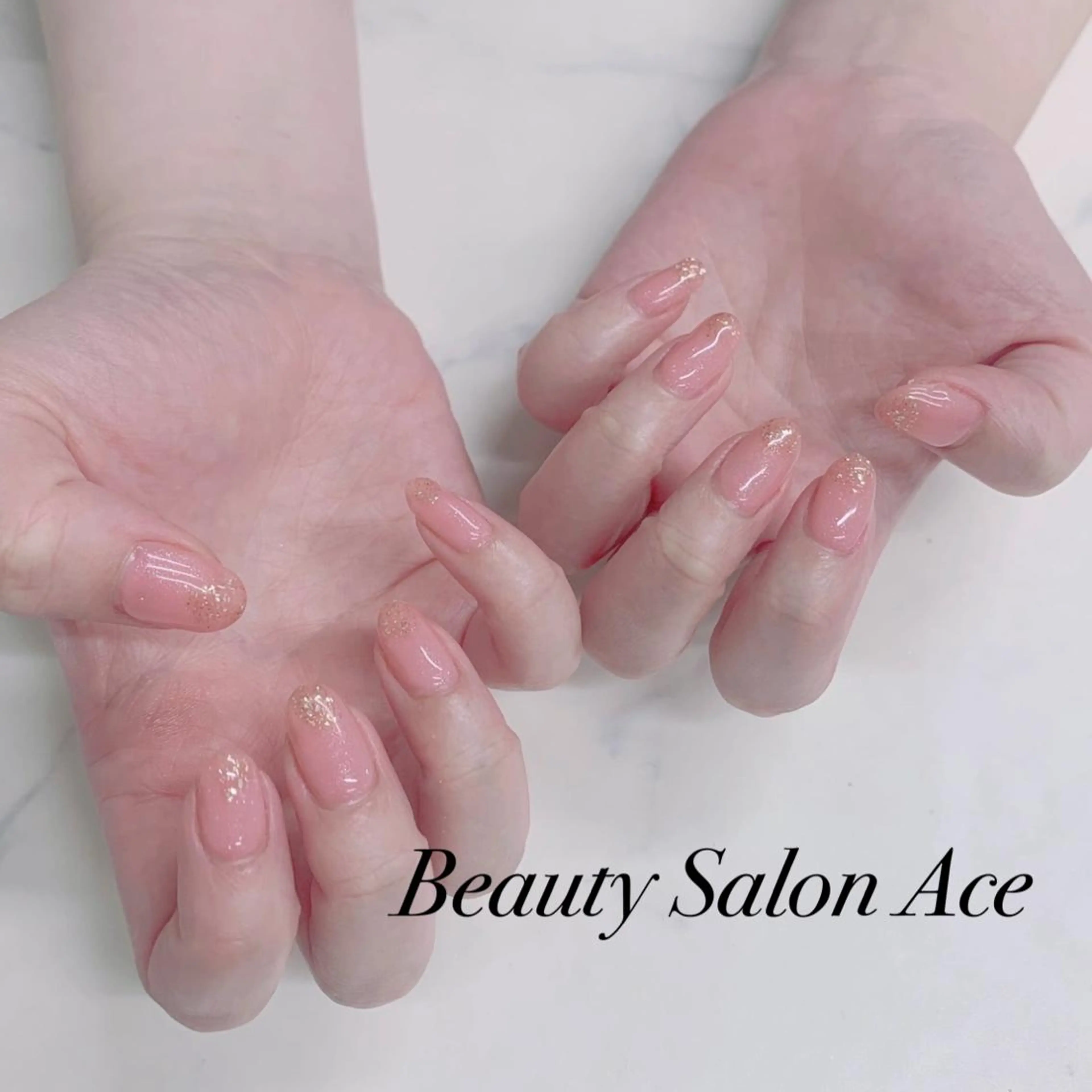 ネイル メンズネイル 春ネイル ハンドネイル ハンドケア Beauty Salon Ace（ネイルサロン　エース）所属・池袋フィルイン Ace♡長さだしのネイルデザイン