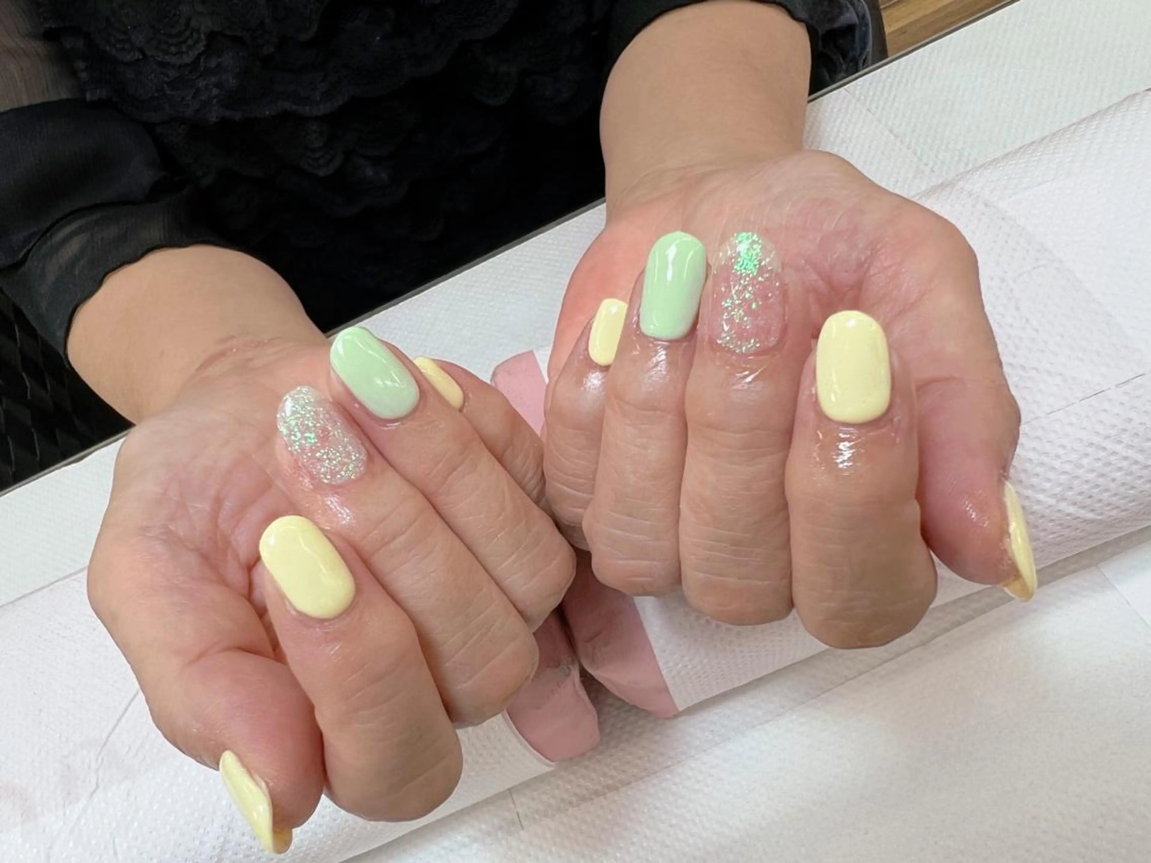 ネイル ラメ(グリッター) ワンカラーネイル 【MAXKELLY】 Shiotaのネイルデザイン