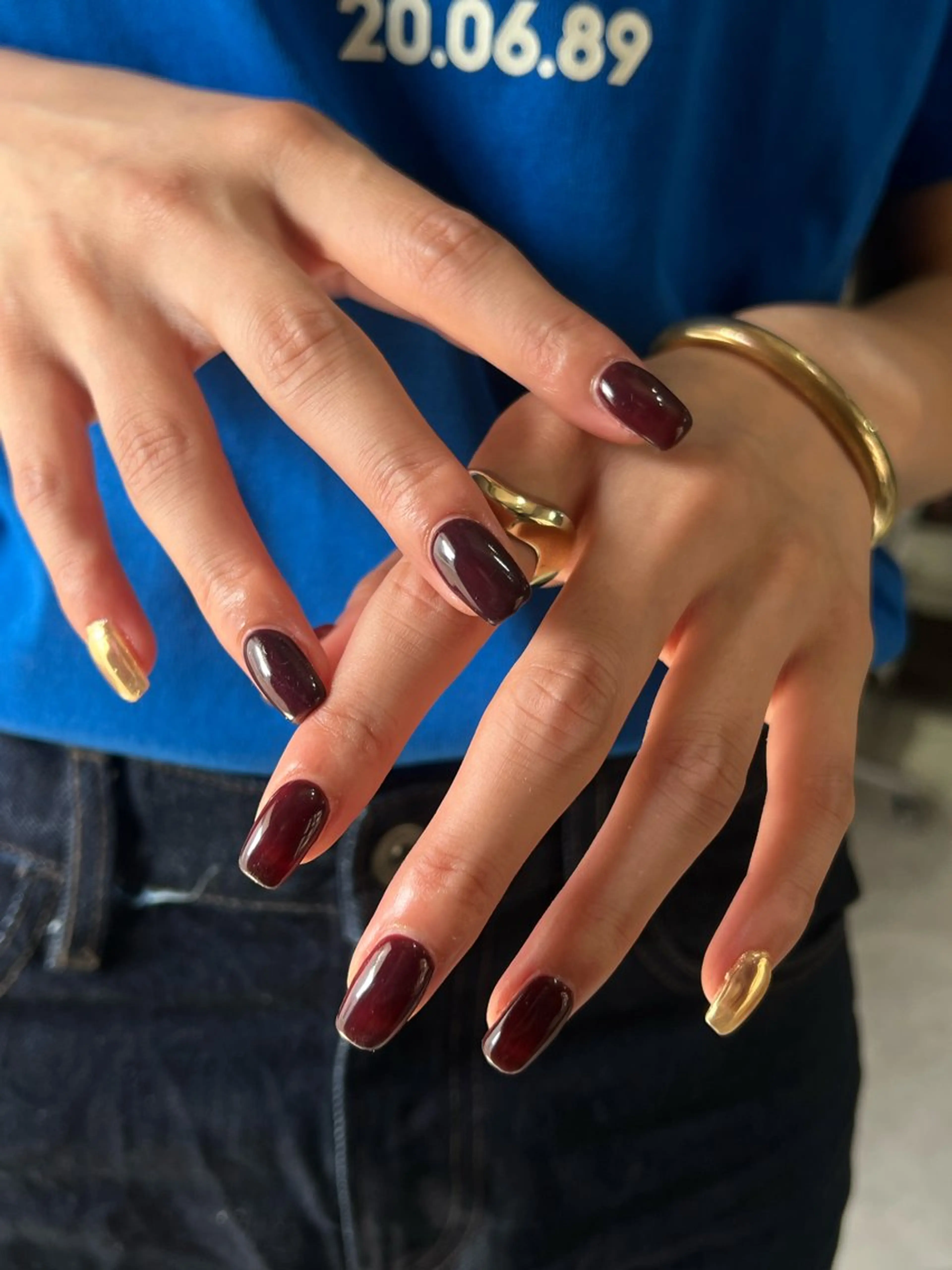 ネイル ハンドネイル Hata nail /個性派ニュアンスのネイルデザイン