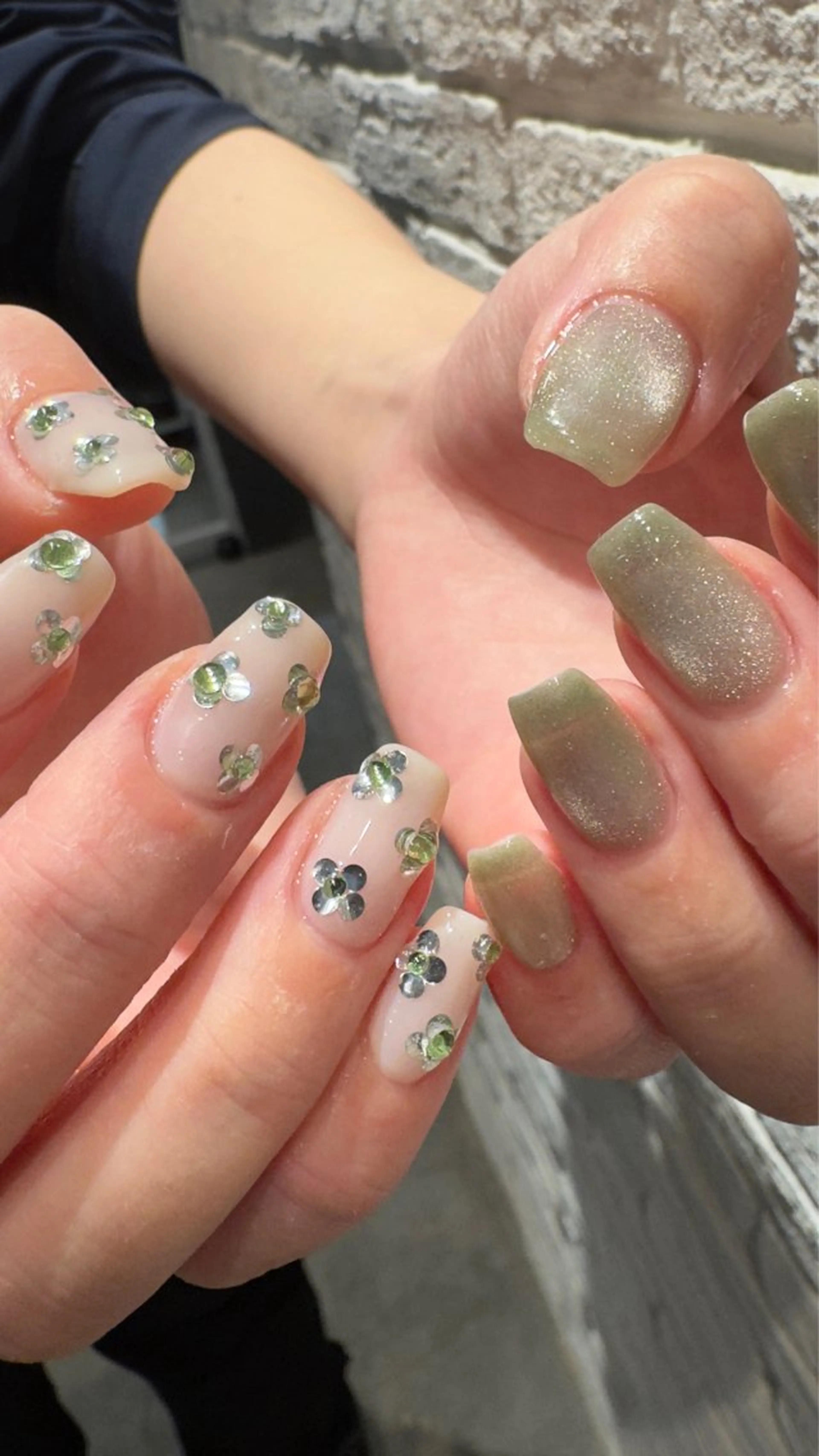 ミディアム ハンドネイル m kaori𓃟のネイルデザイン