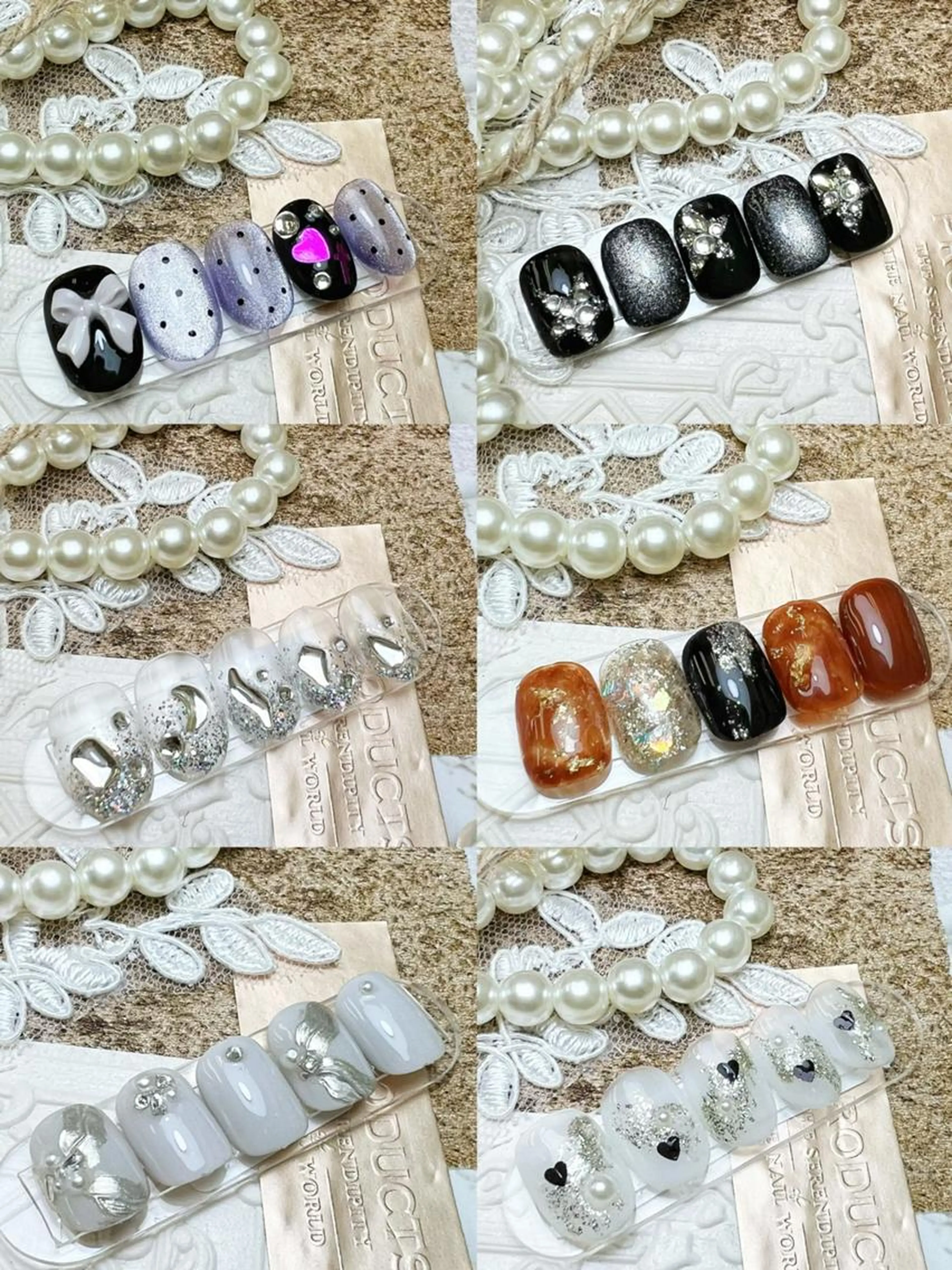 【初回ジェルオフ無料ケア込み】  定額デザイン　￥7980の写真
