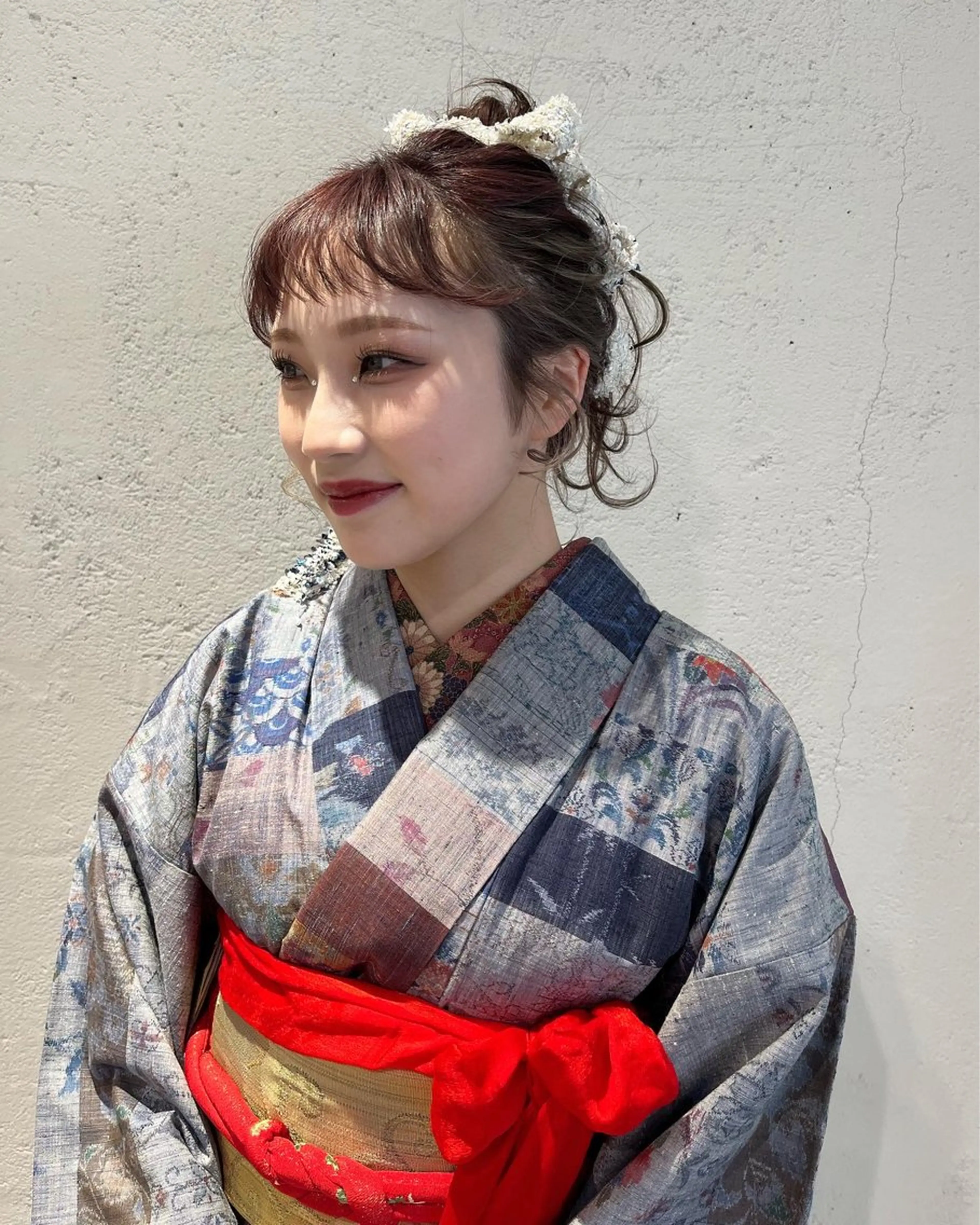 ヘアアレンジ 着物ヘア ヘアセット ヘアアレンジ｜ 柔らかカラー｜🥥のその他イメージ
