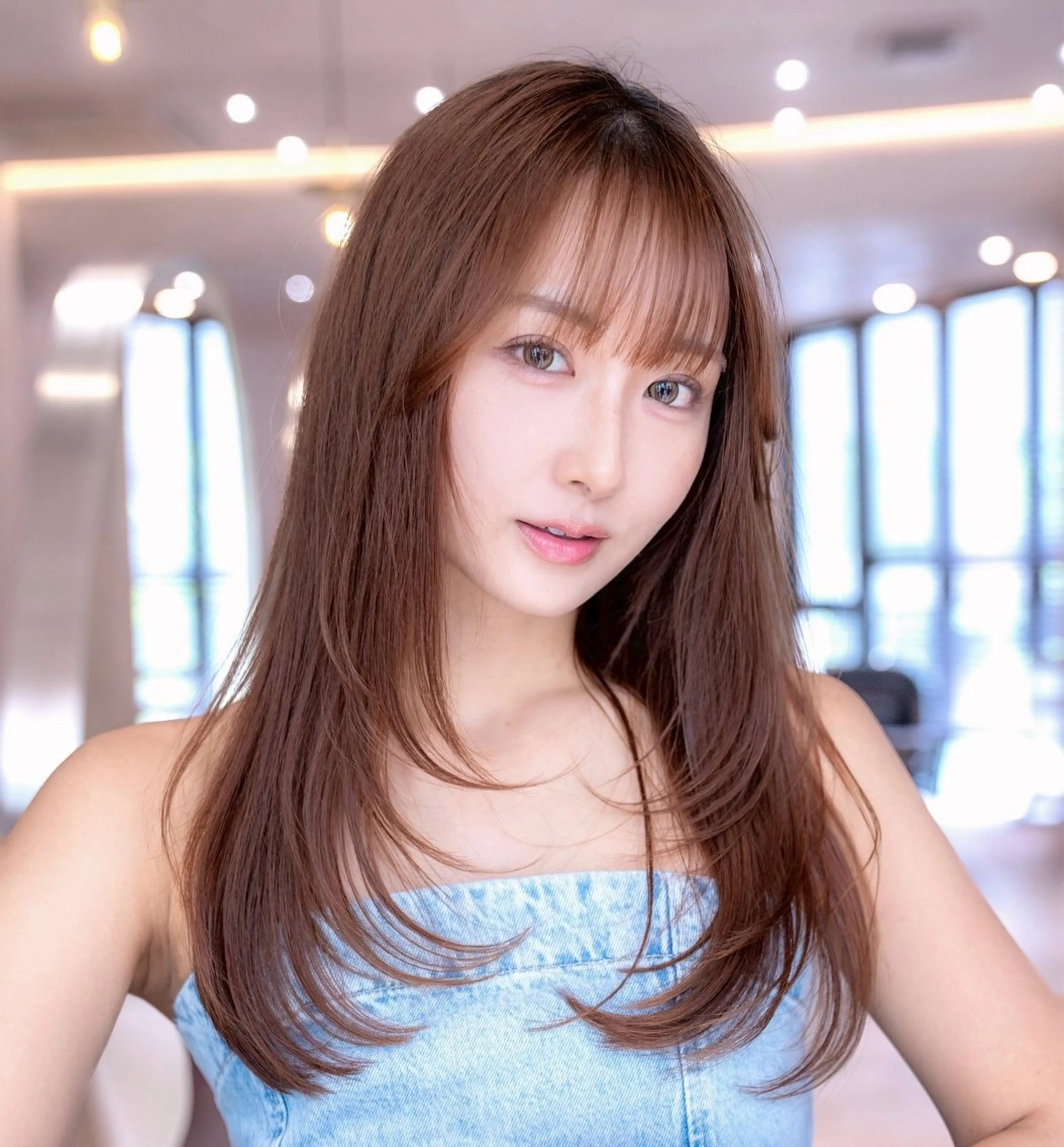 セミロング レイヤーカット カット トリートメント メンズカット/パーマ 艶カラーTAIGA︎のヘアスタイル
