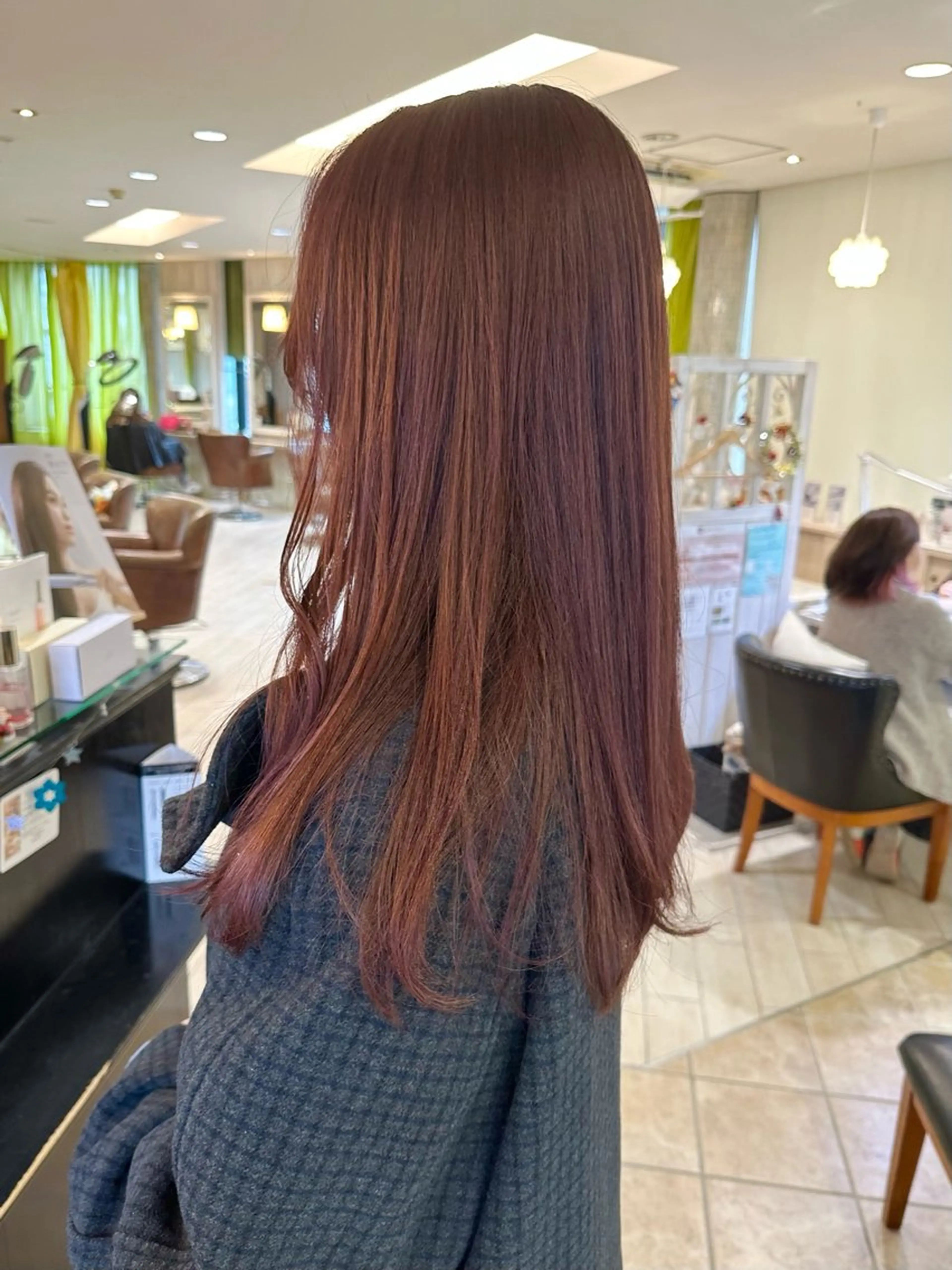 ロング カラー 増渕 駿介のヘアスタイル