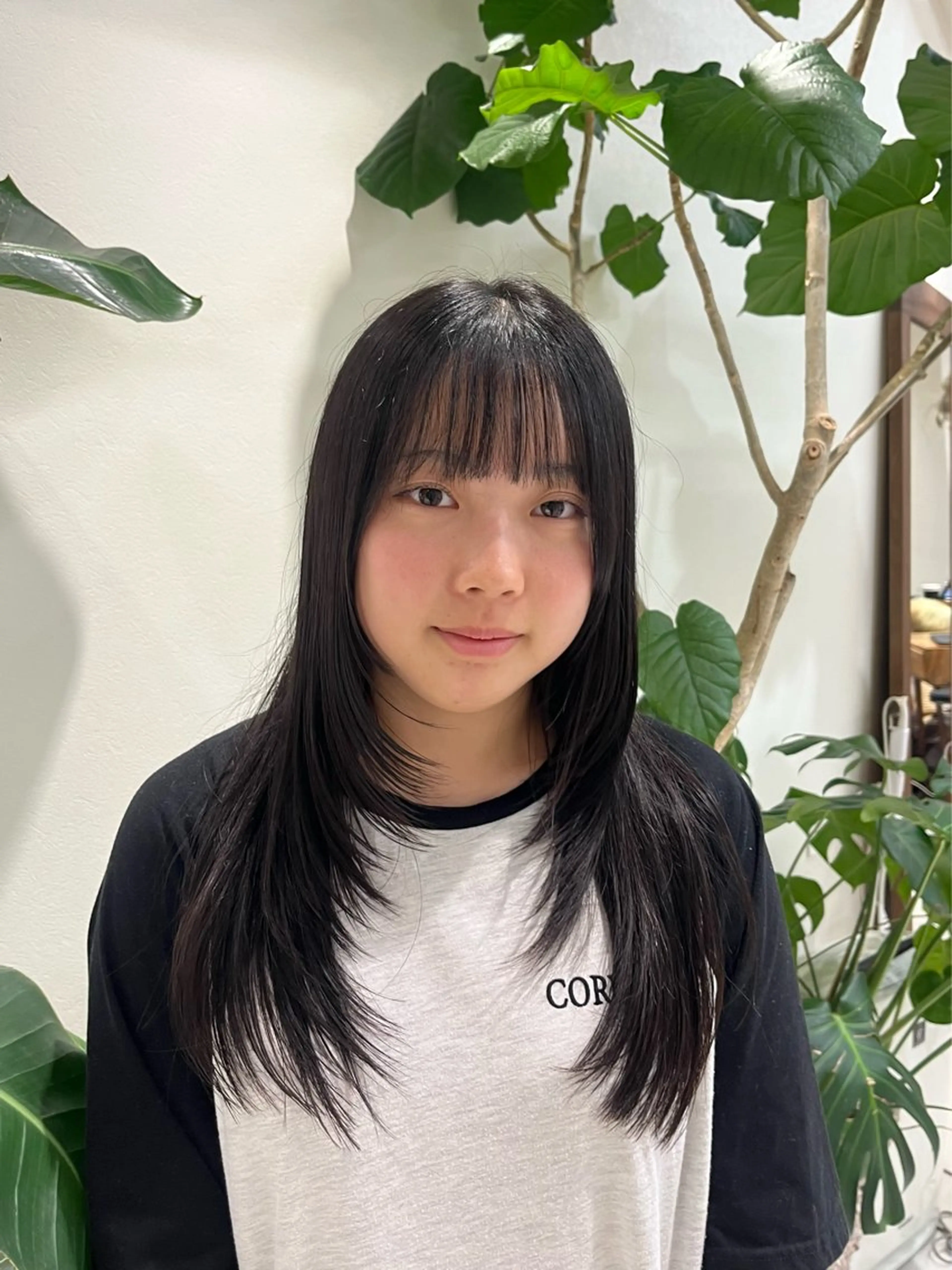 ロング レイヤーカット カット トリートメント アレンジ/レトロパー マ/眉/atsumiのヘアスタイル