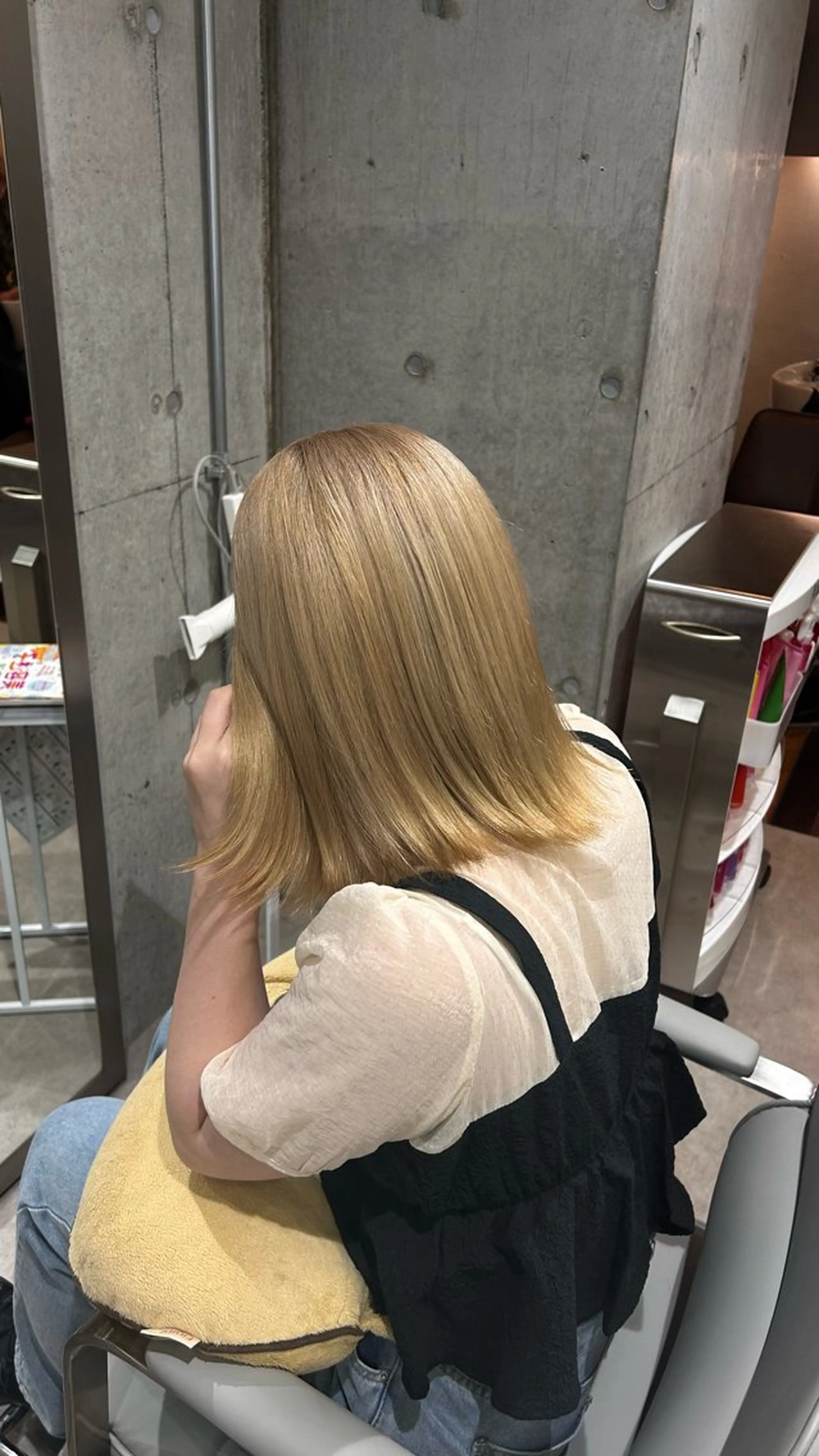 ミディアム ヘアカラー トリートメント RUKA🩰透明感 寒色カラー/レイヤーのヘアスタイル