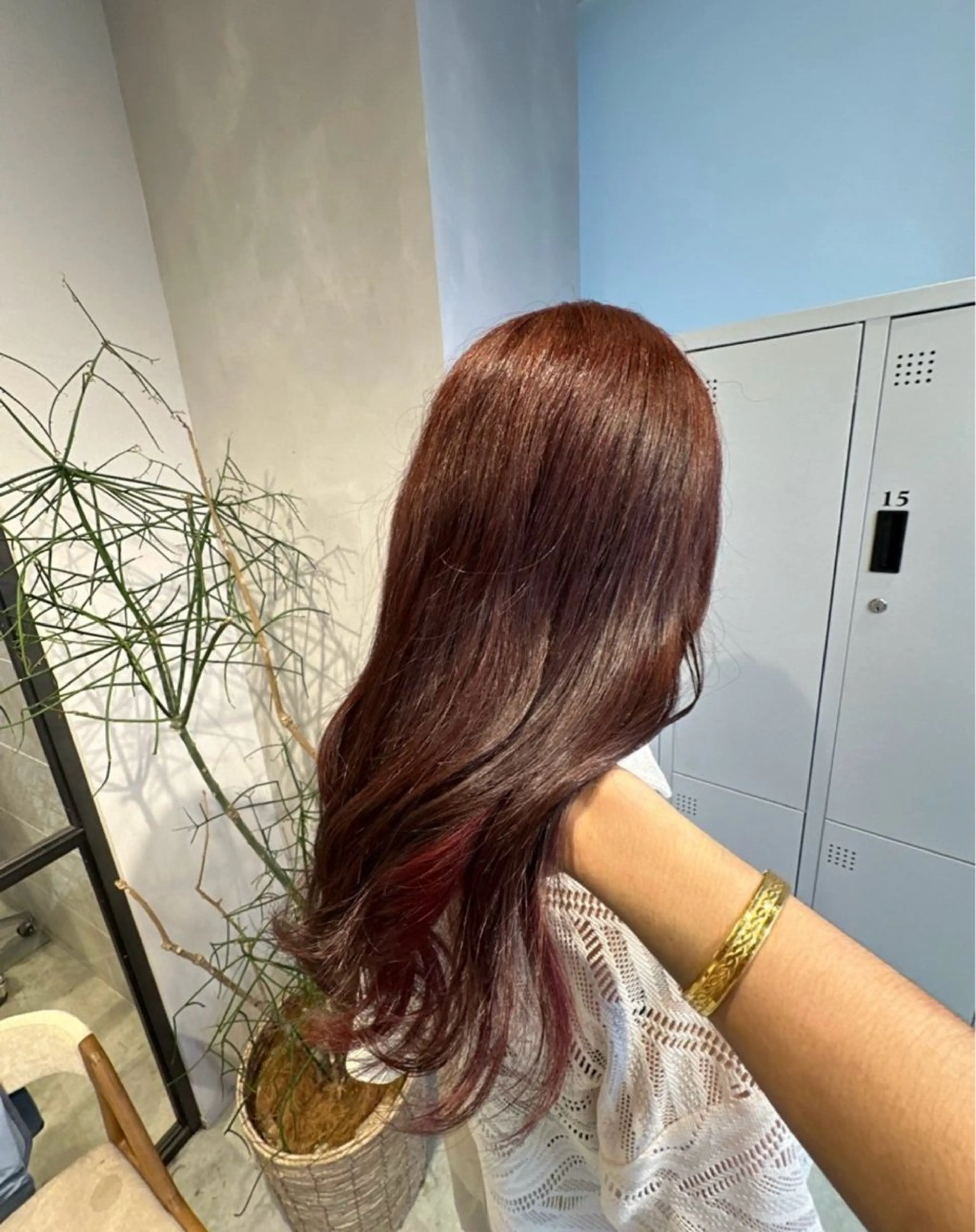 ロング カラー カット ヘアカラー メンズカット　カラー 🦊あらし🦊のヘアスタイル