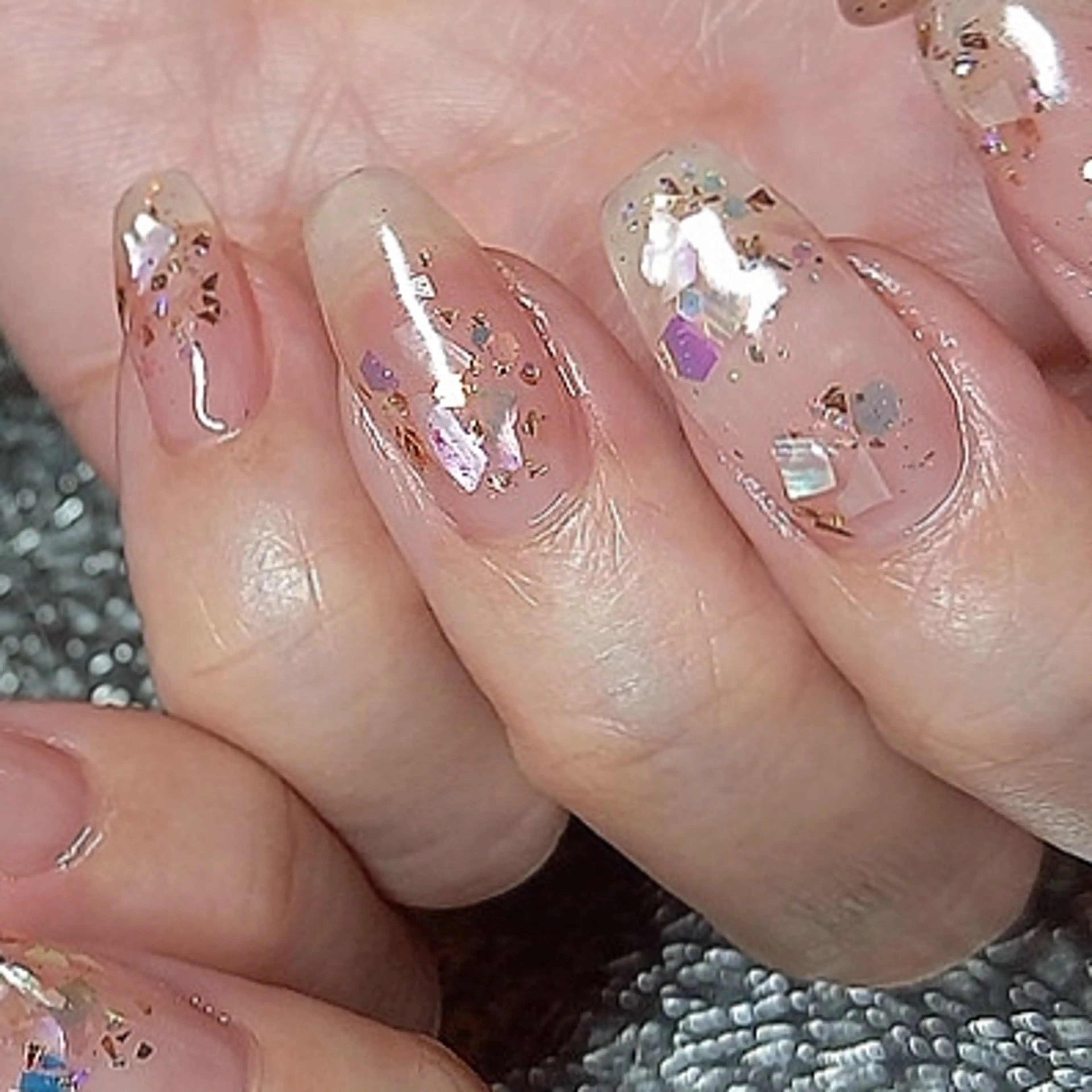 ネイル ラメ(グリッター) salon de Princess所属・salon de  Princessのネイルデザイン