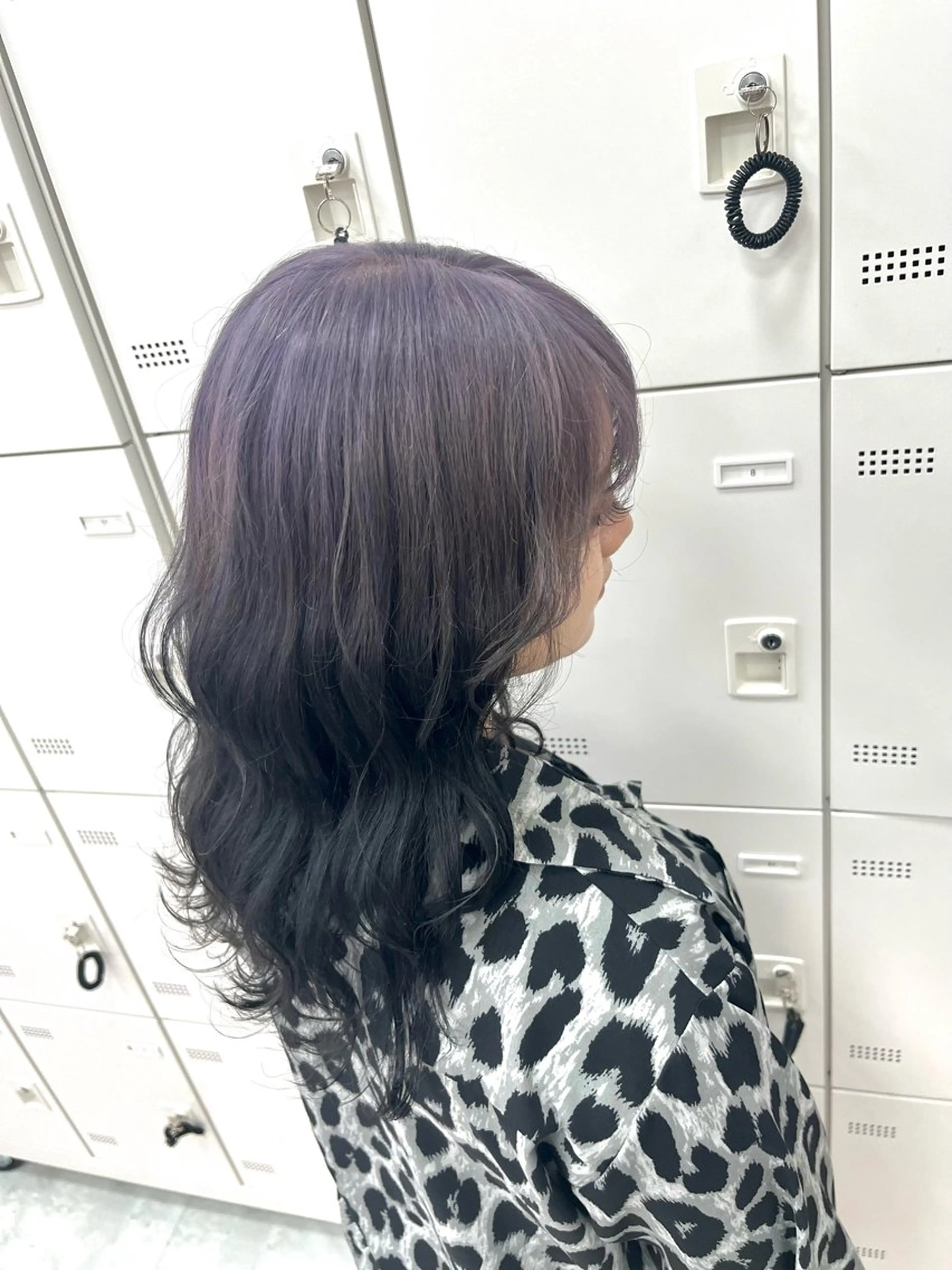 ロング ヘアカラー トリートメント ヘッドスパ ヘアセット ❤︎ワンホンガーリー なハイトーンヘア❤︎のヘアスタイル