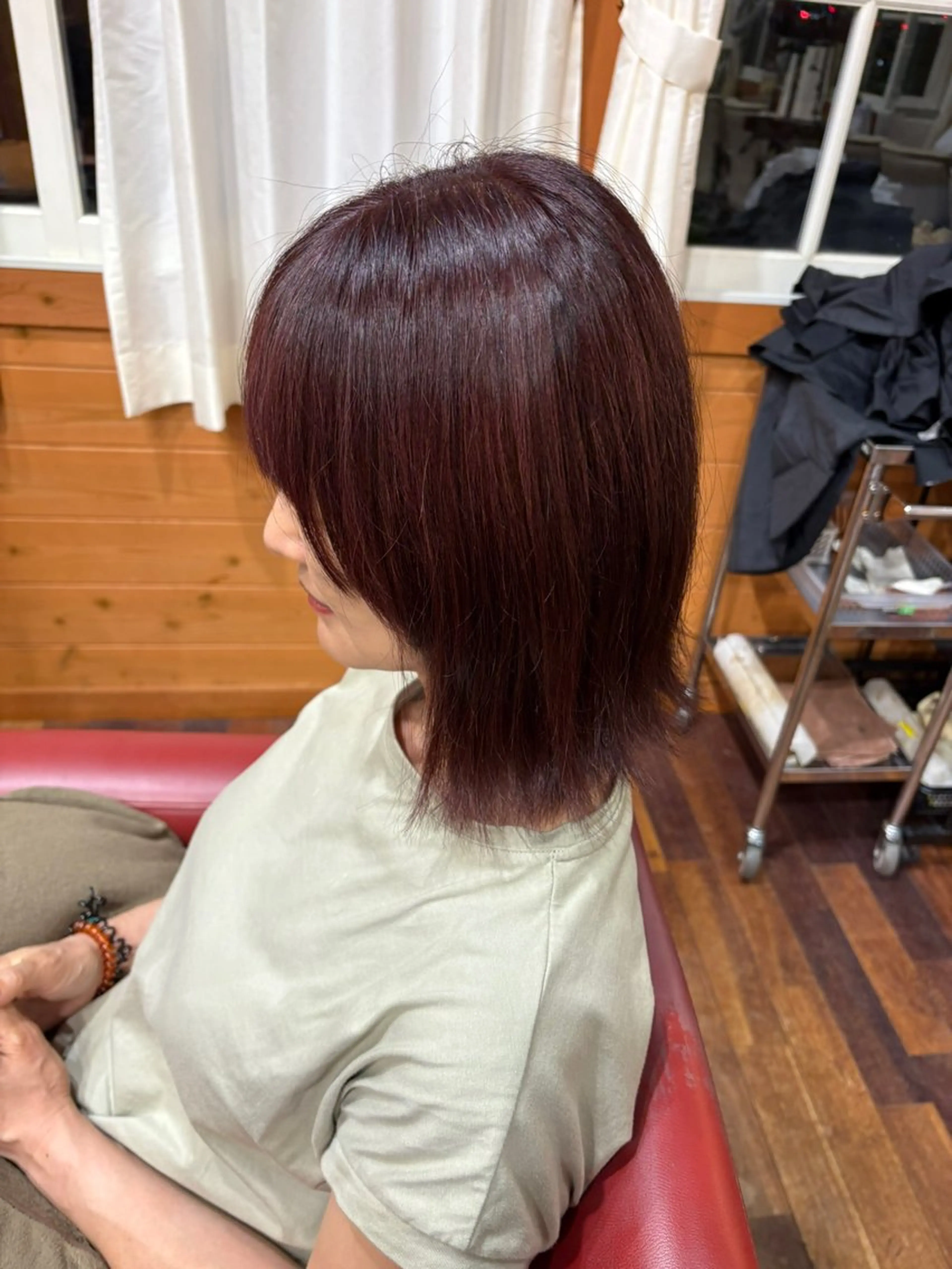 ミディアム 國友 美空のヘアスタイル