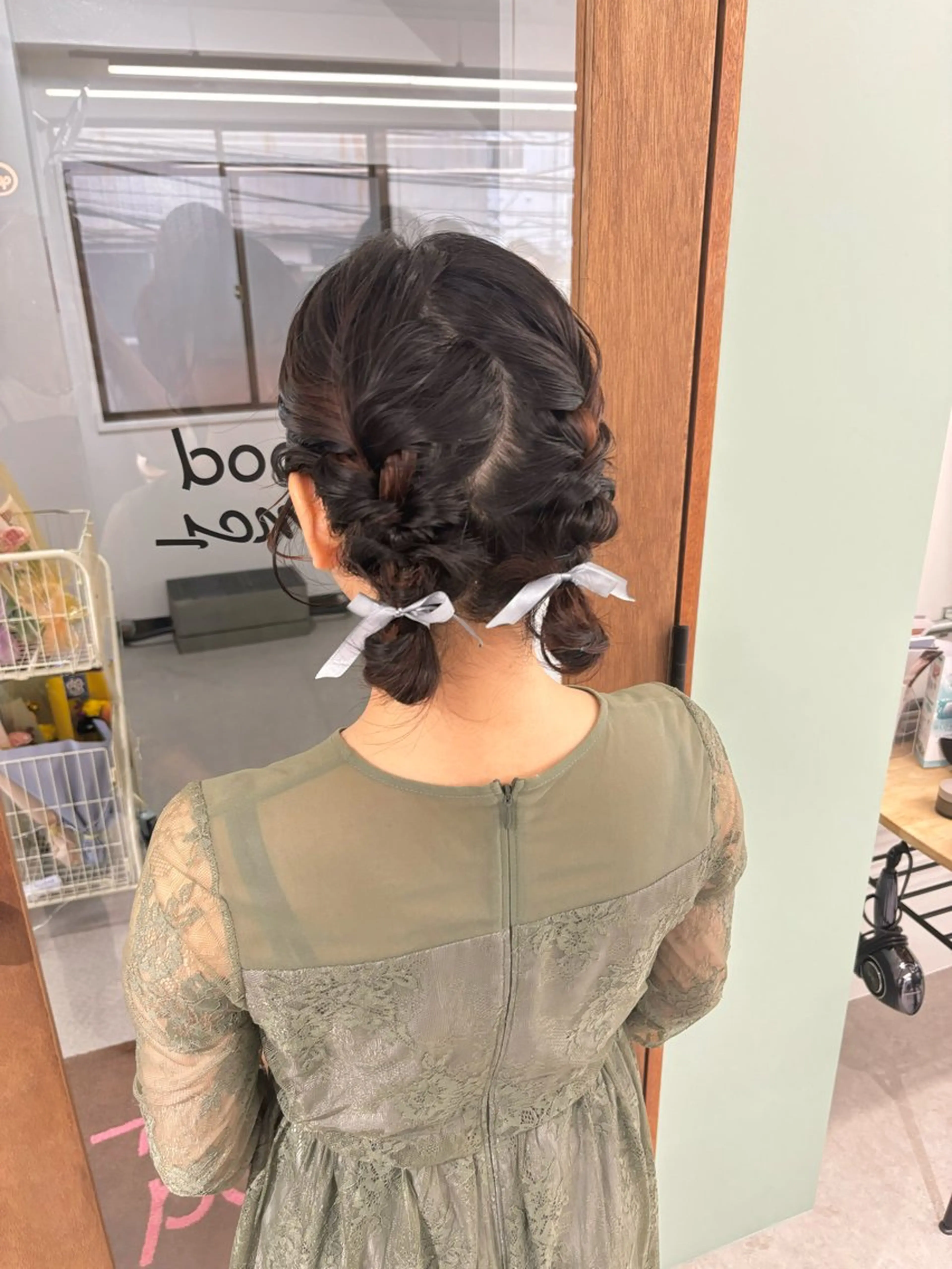 ミディアム ヘアセット 🍒森木 ゆうか🍒のヘアスタイル