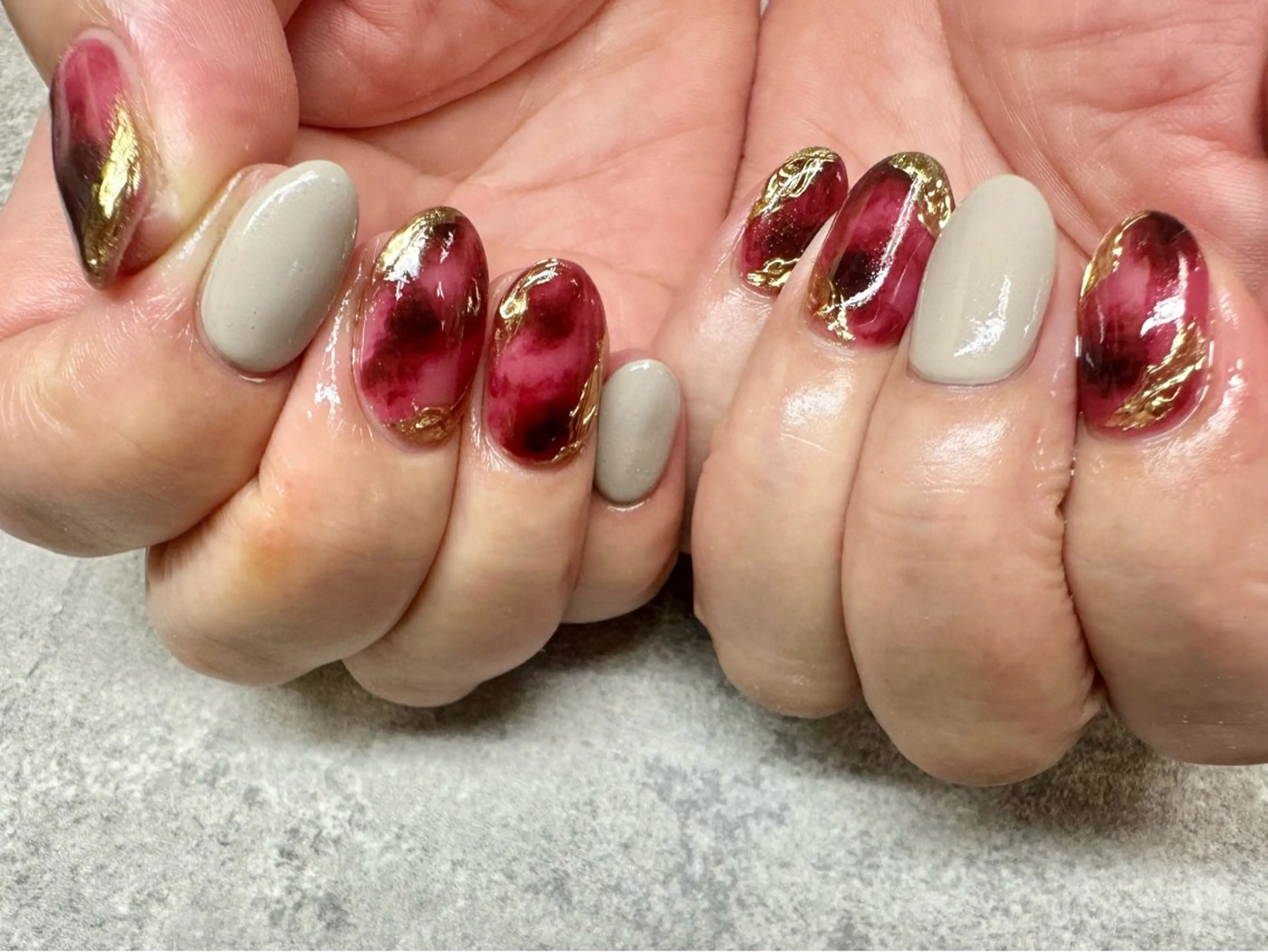 ネイル ハンドネイル 高多 瑠美のネイルデザイン