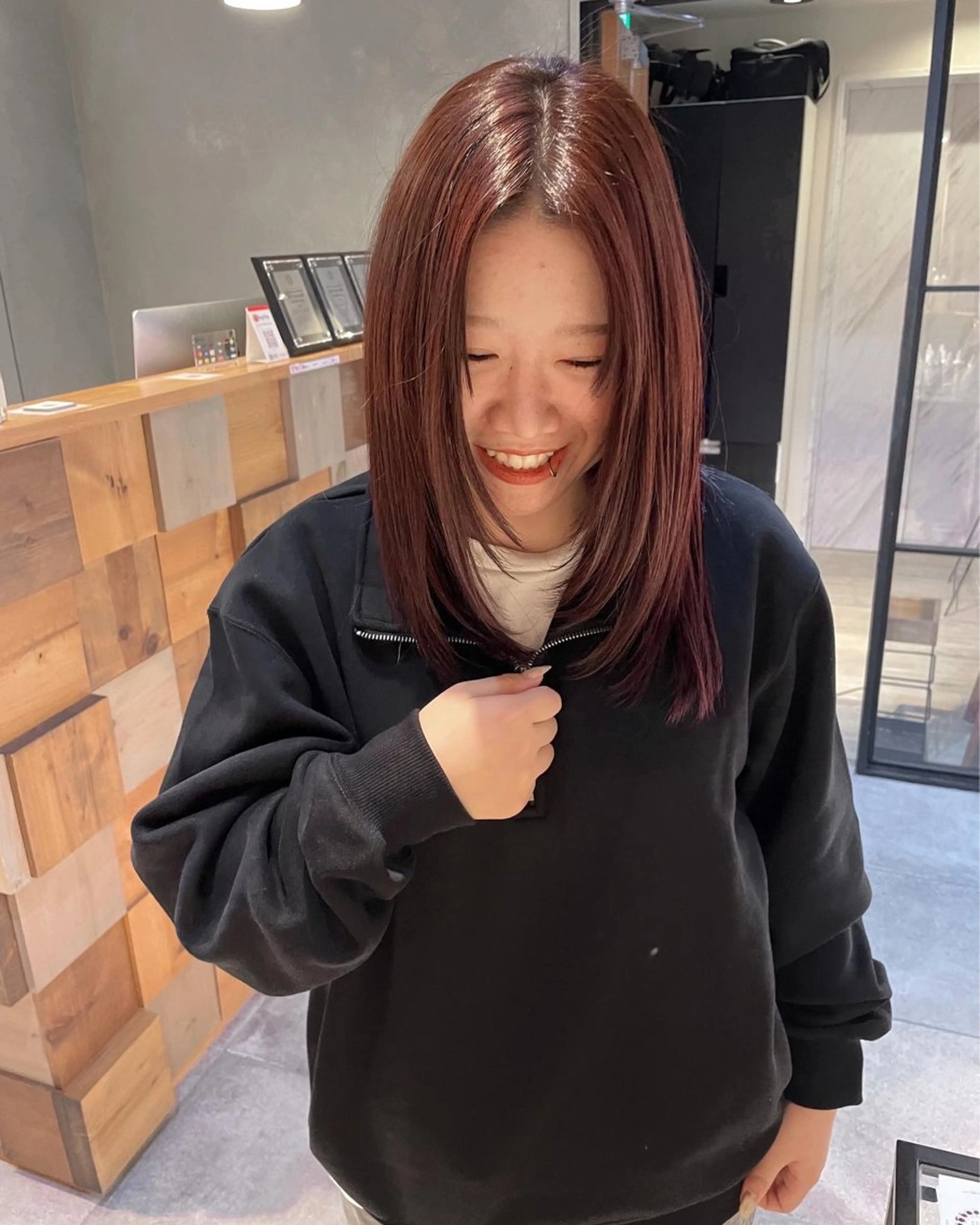 カラー rena ✶伏見/パーマのヘアスタイル