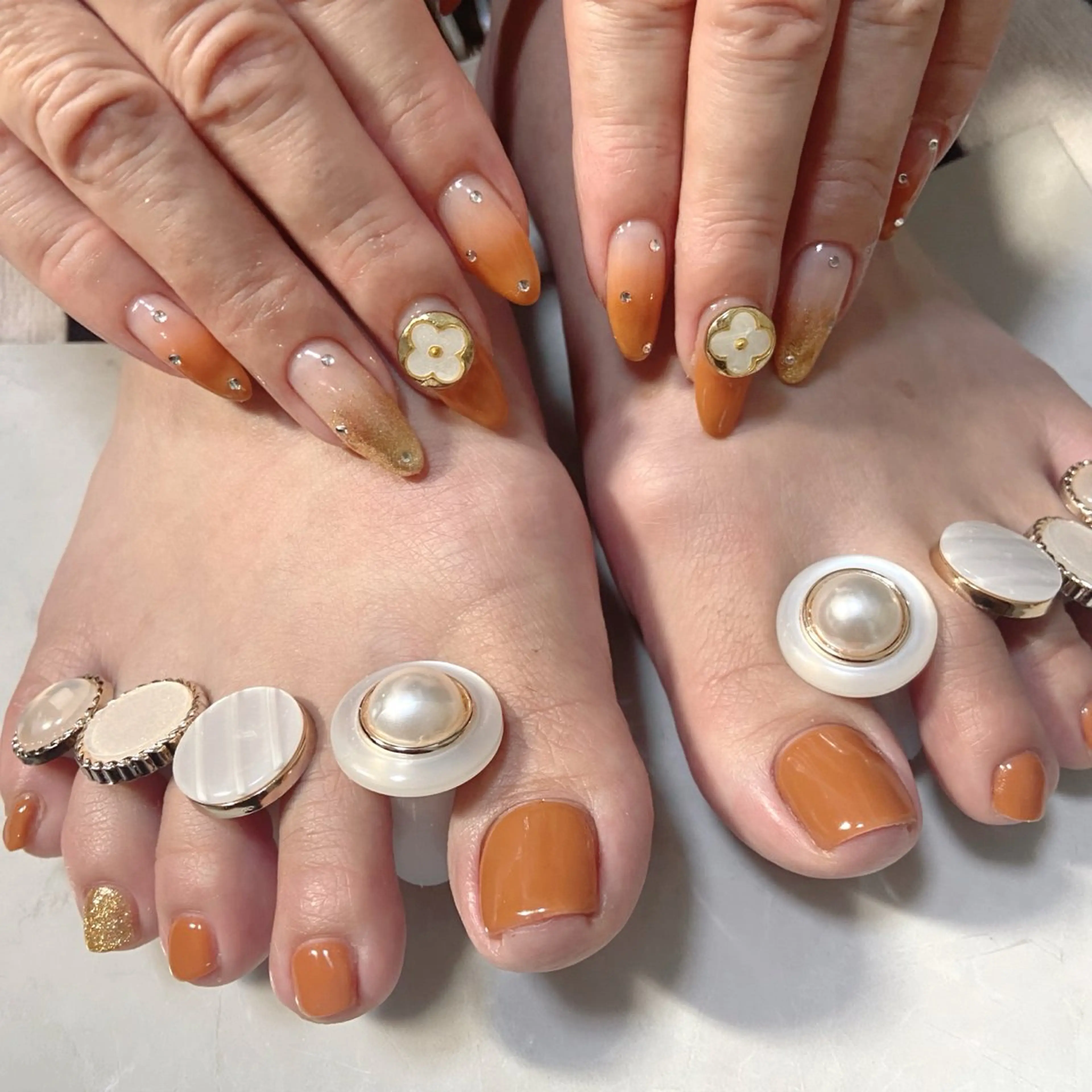 ネイル フットネイル nail salon MARuのネイルデザイン