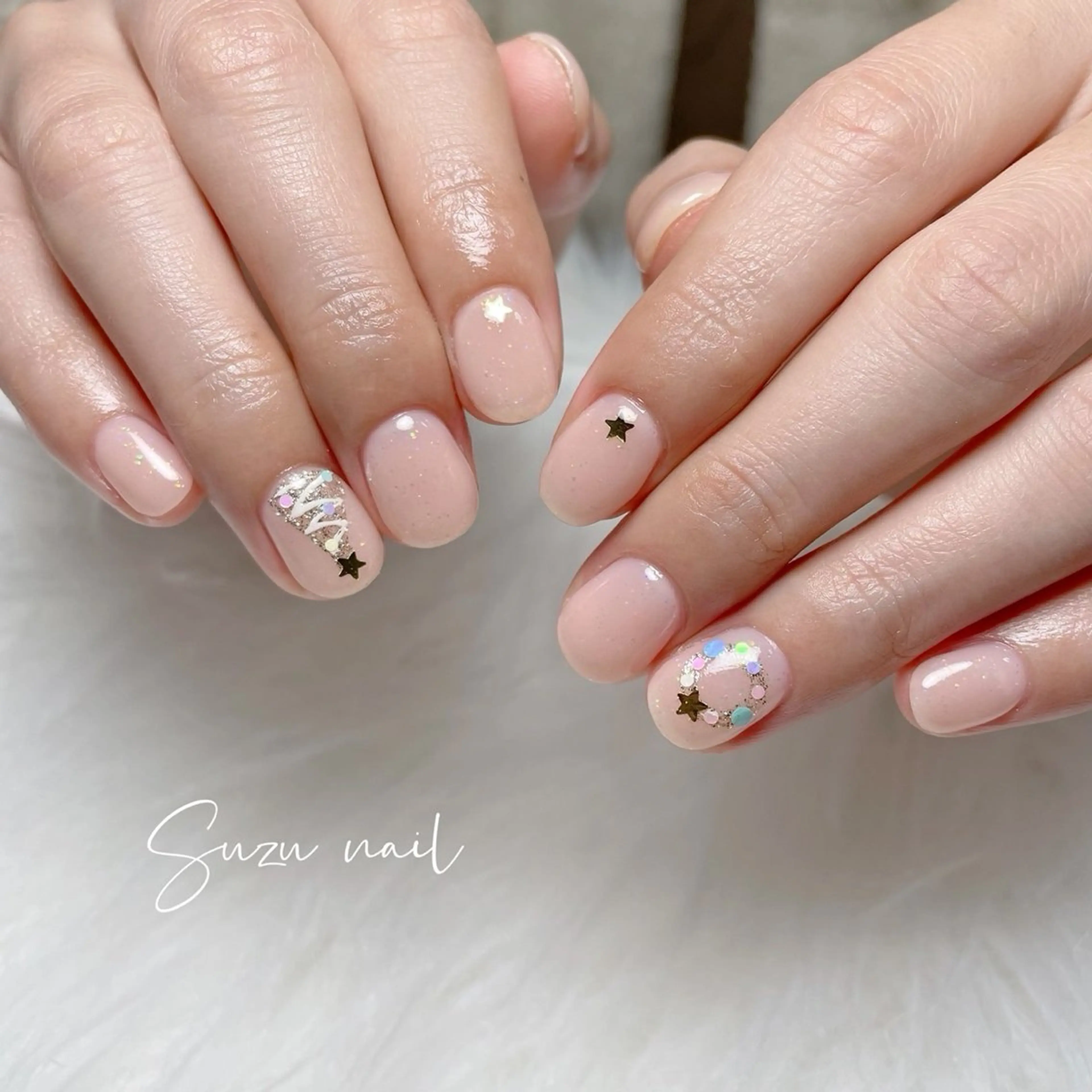 ネイル アートネイル ワンカラーネイル ハンドネイル ✨Suzu nail✨のネイルデザイン