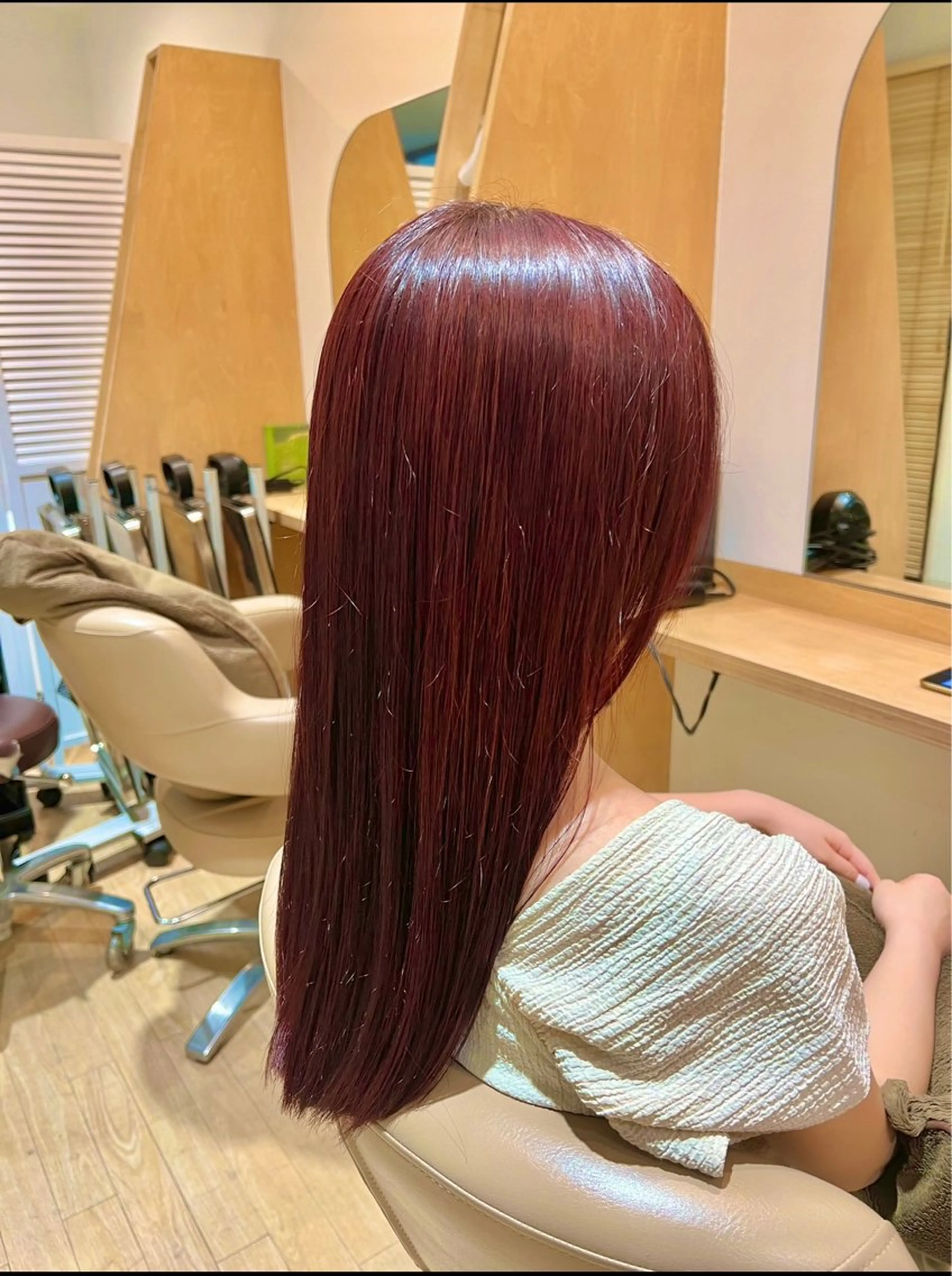 ロング カット ヘアカラー トリートメント ✨艶髪✨ 透明感カラー　Rinのヘアスタイル