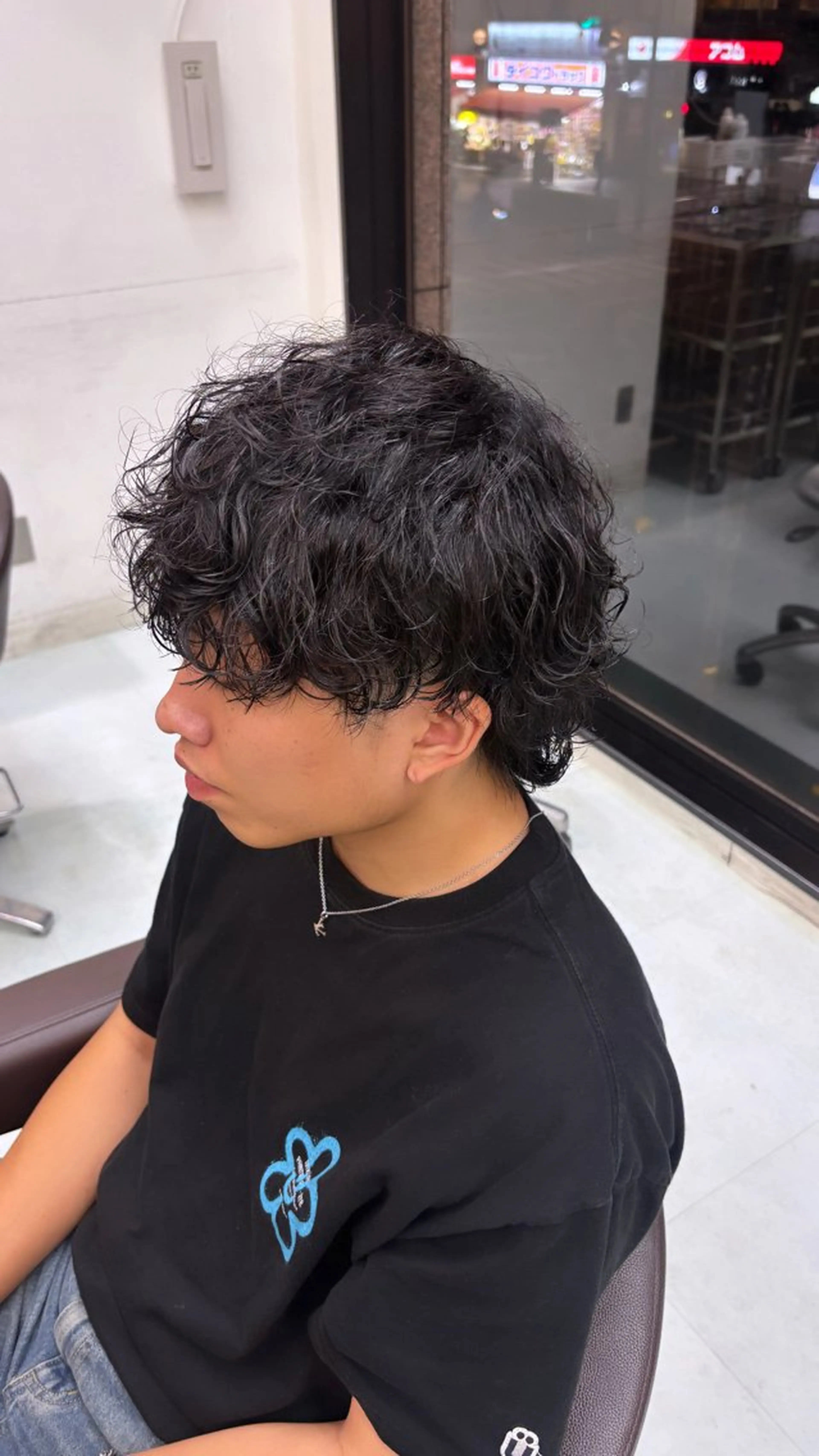 【メンズ限定✨】カット👦🏻➕波巻きorシャドウパーマ🌀💫の写真