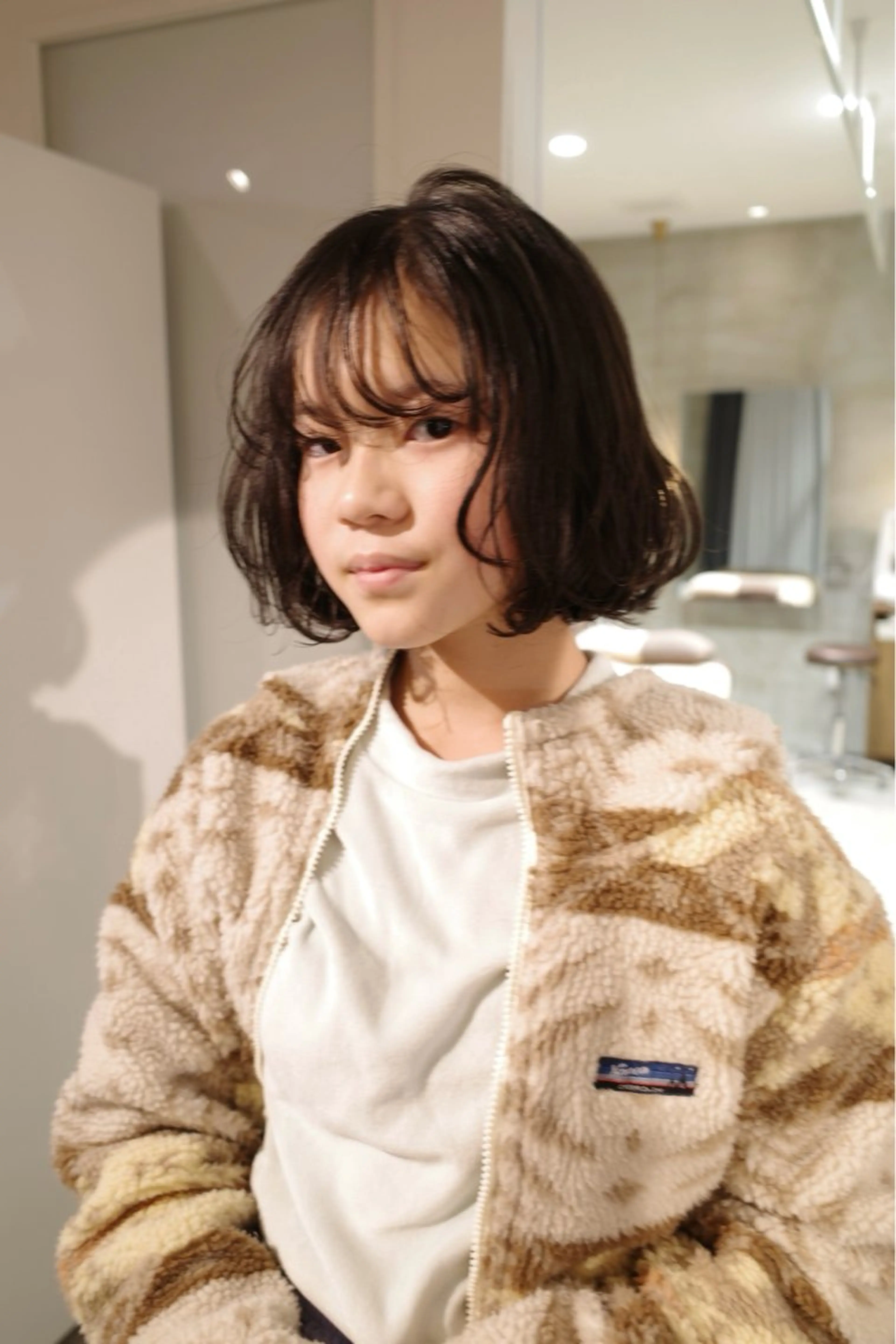 ミディアム ボブ 永縄 結花のヘアスタイル