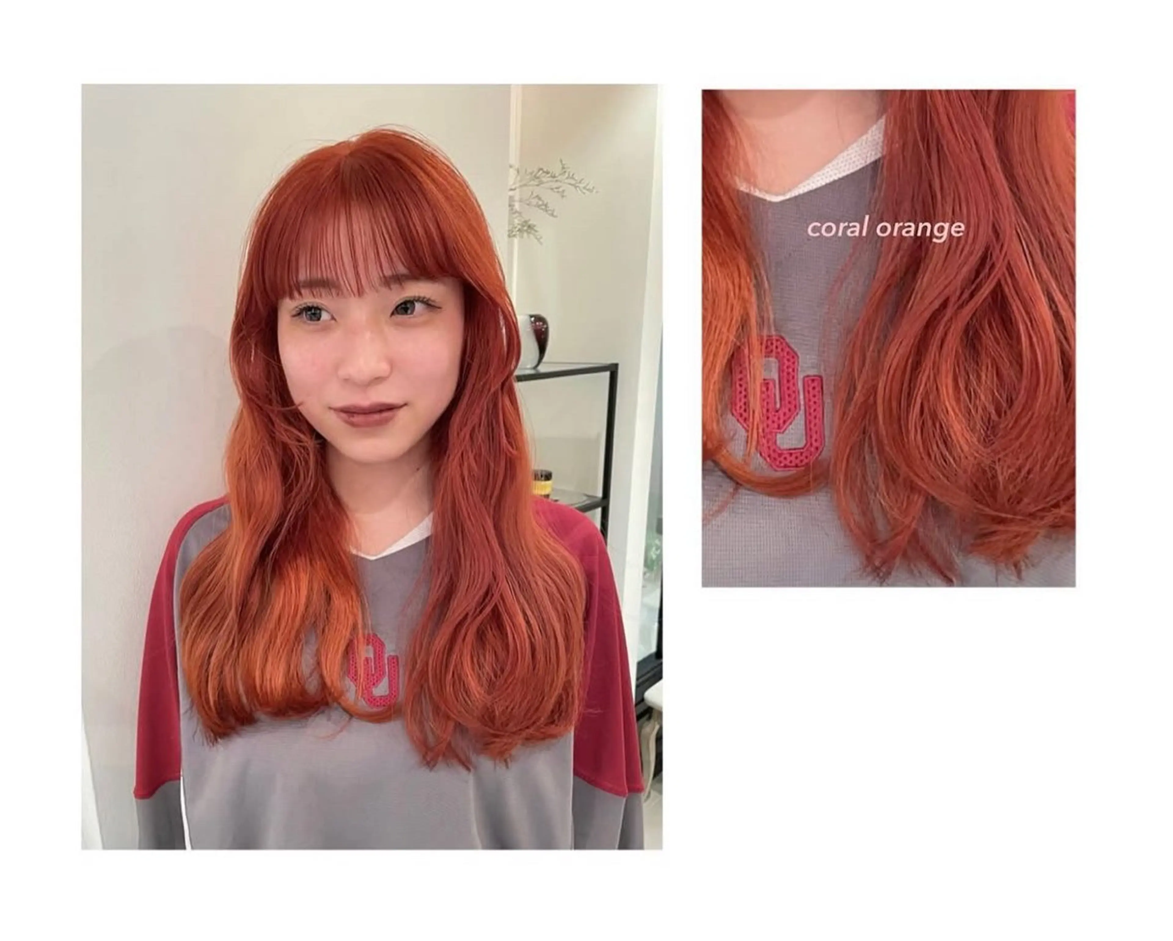 ロング ヘアカラー rizu ボブヘアのヘアスタイル