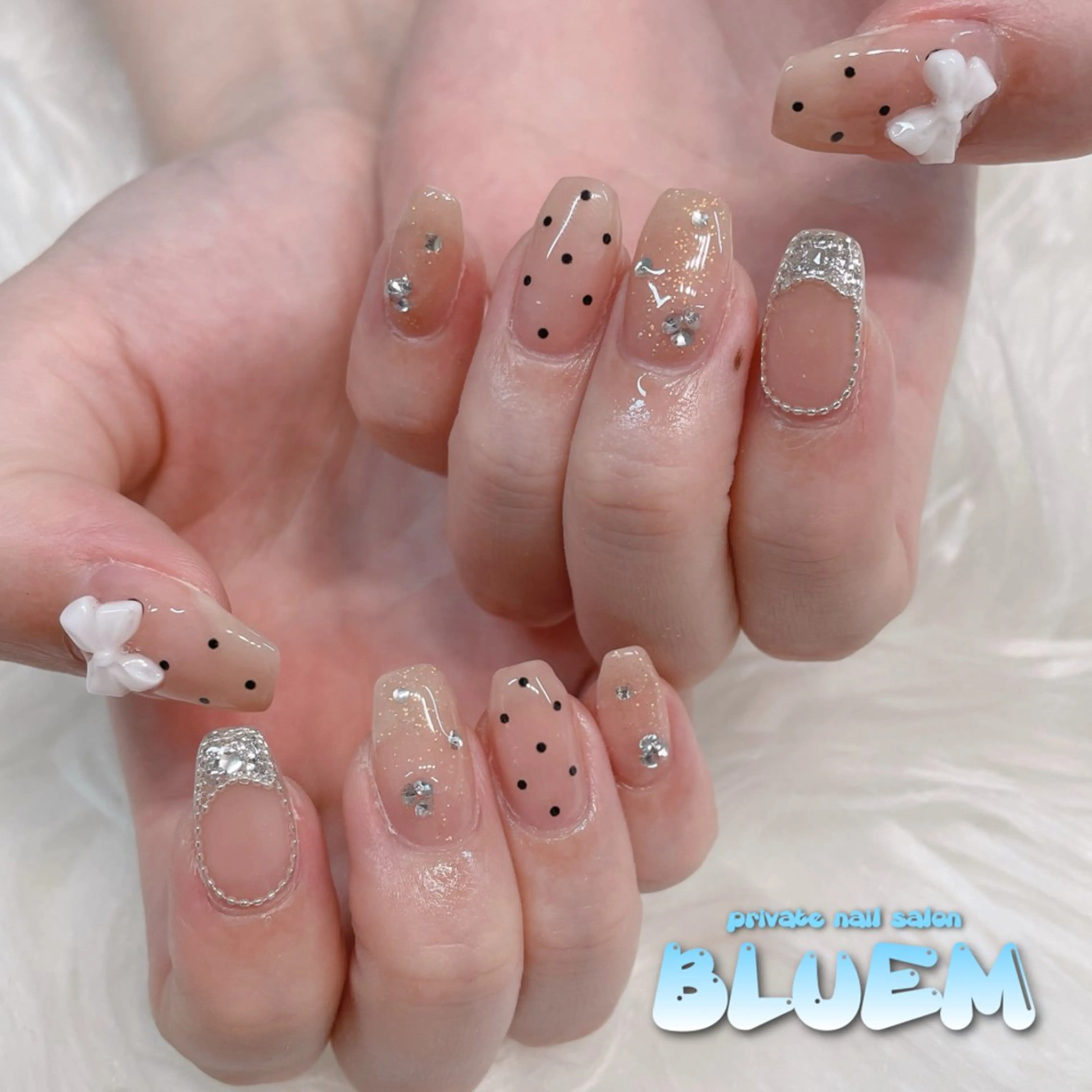 ネイル ハンドネイル ハンドケア BLUEM所属・BLUEM さやかのネイルデザイン