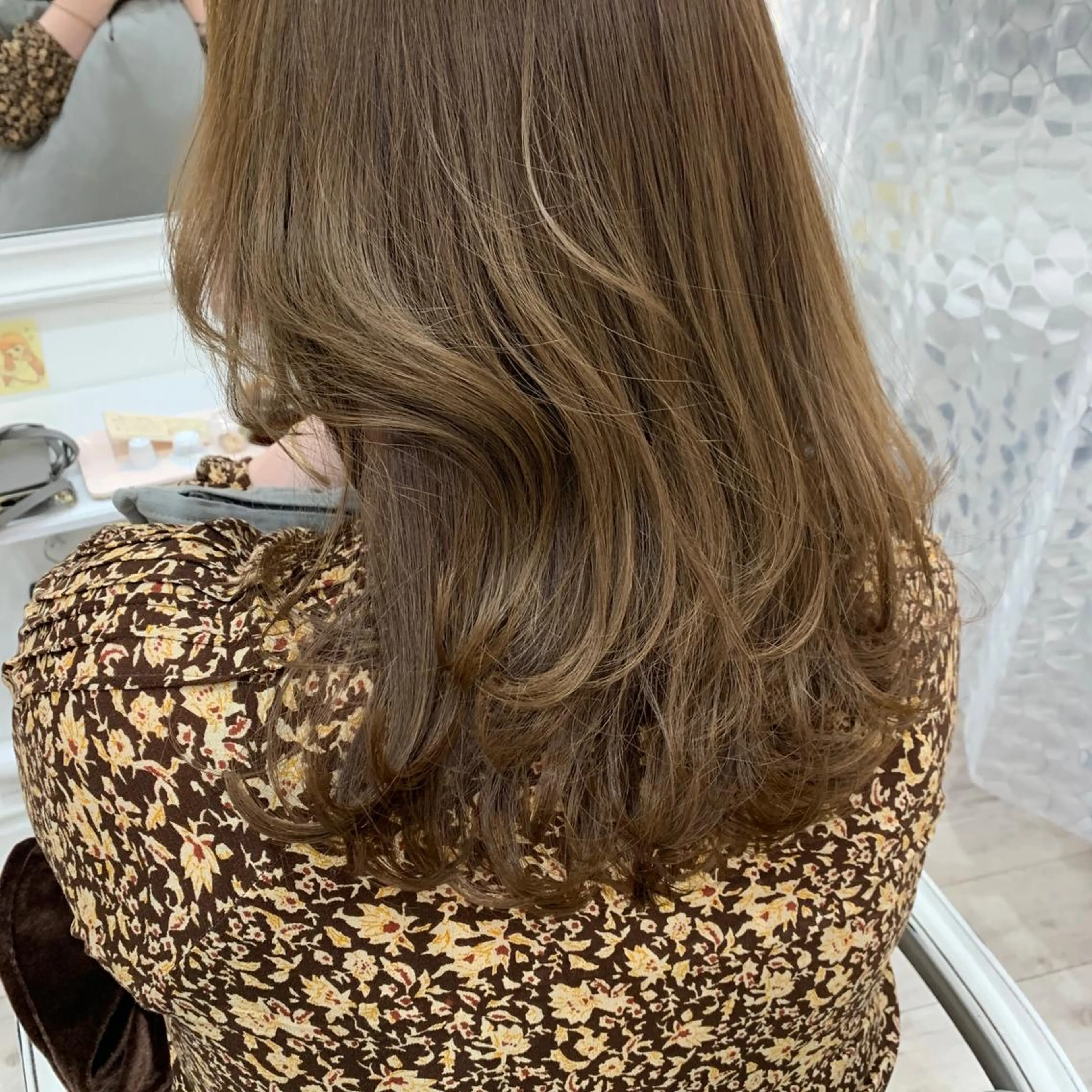 ミディアム カラー カット ヘアカラー HARUKA韓国ヘア /Luana梅田のヘアスタイル