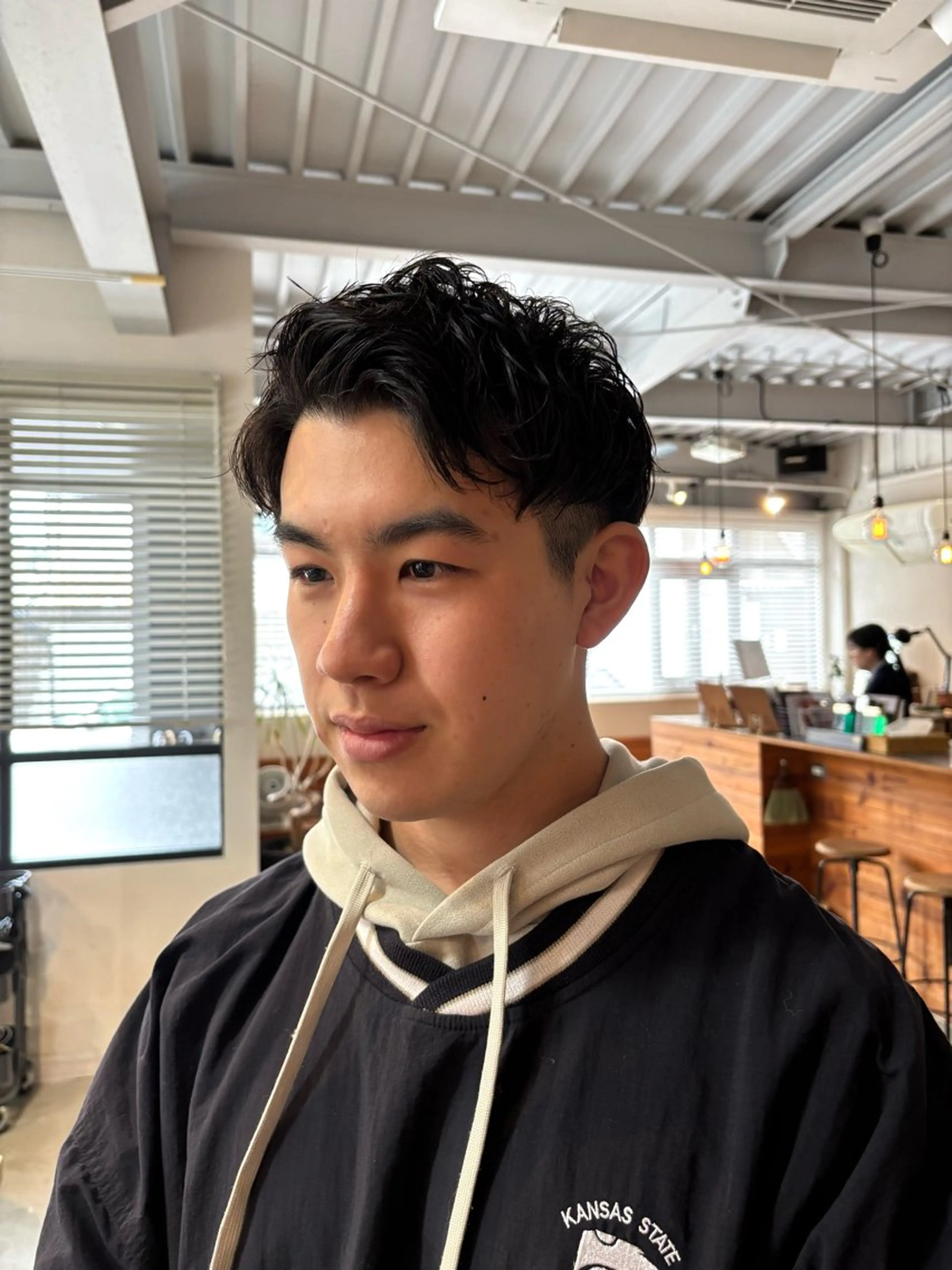 ショート パーマ メンズ hair    salon local所属・明石 真実のヘアスタイル