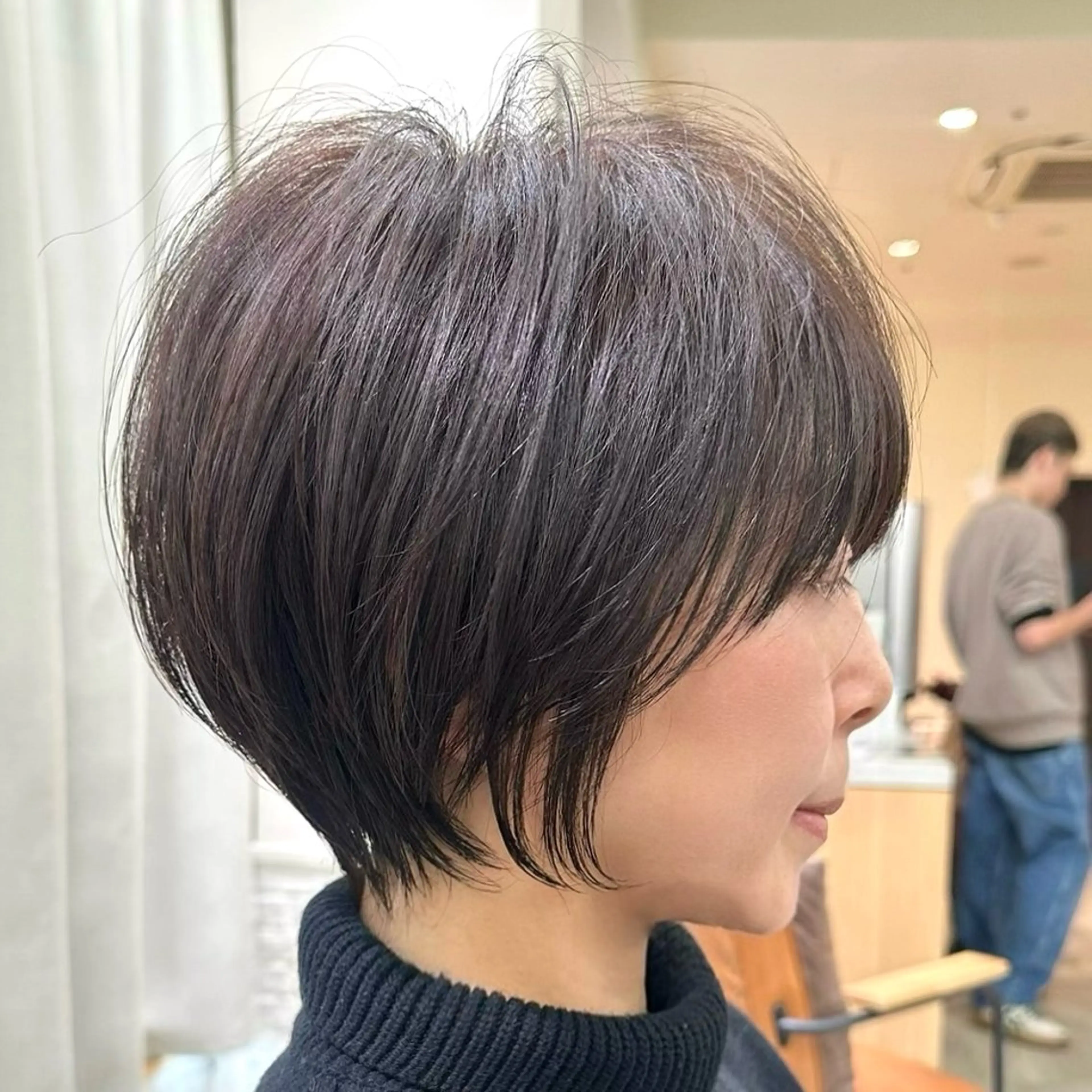 ショート カラー 似合わせカット ショートヘア カット ヘアカラー 銀座/ショート特化/ 似合わせカット/といのヘアスタイル