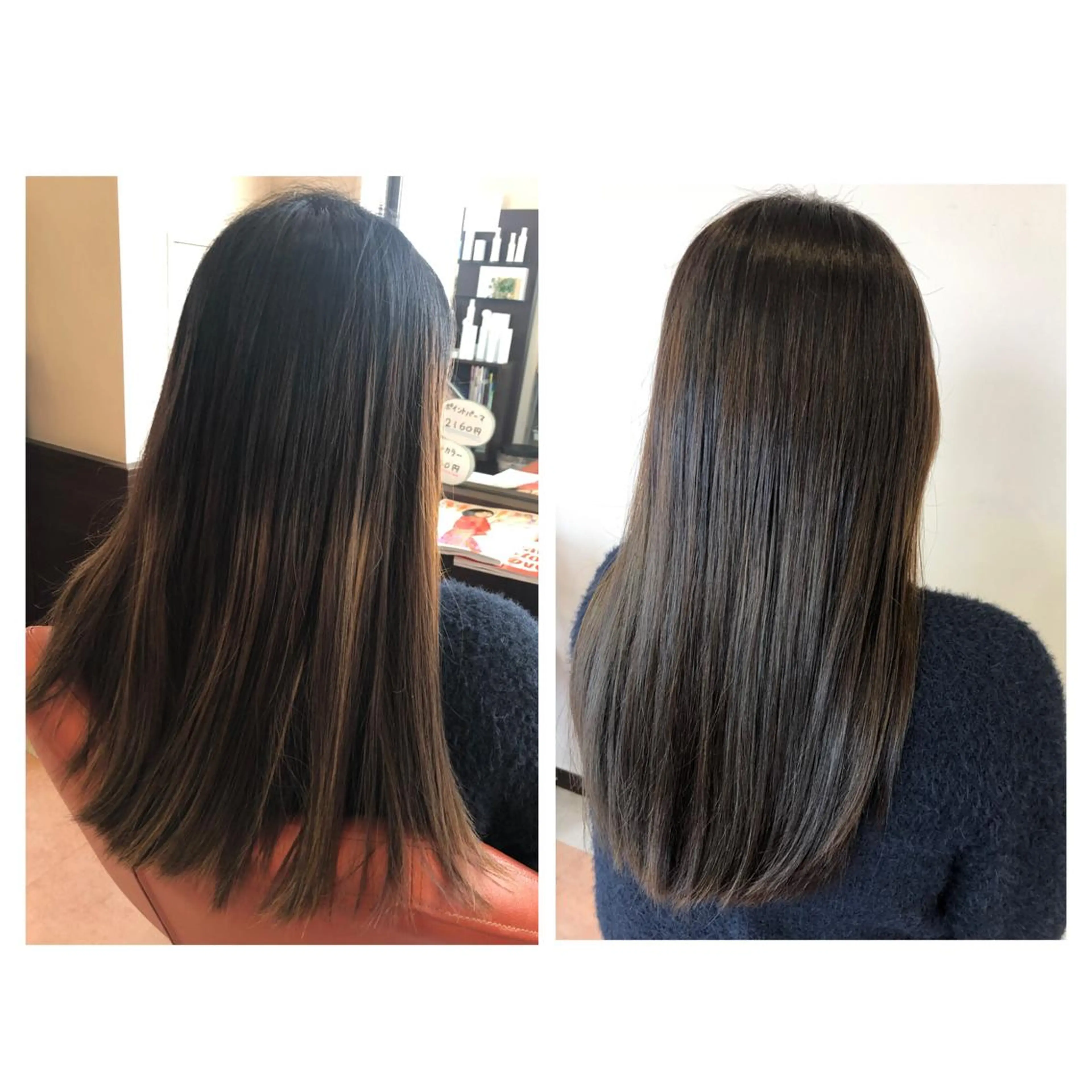 ロング ヘアカラー やまぐち まりんのヘアスタイル