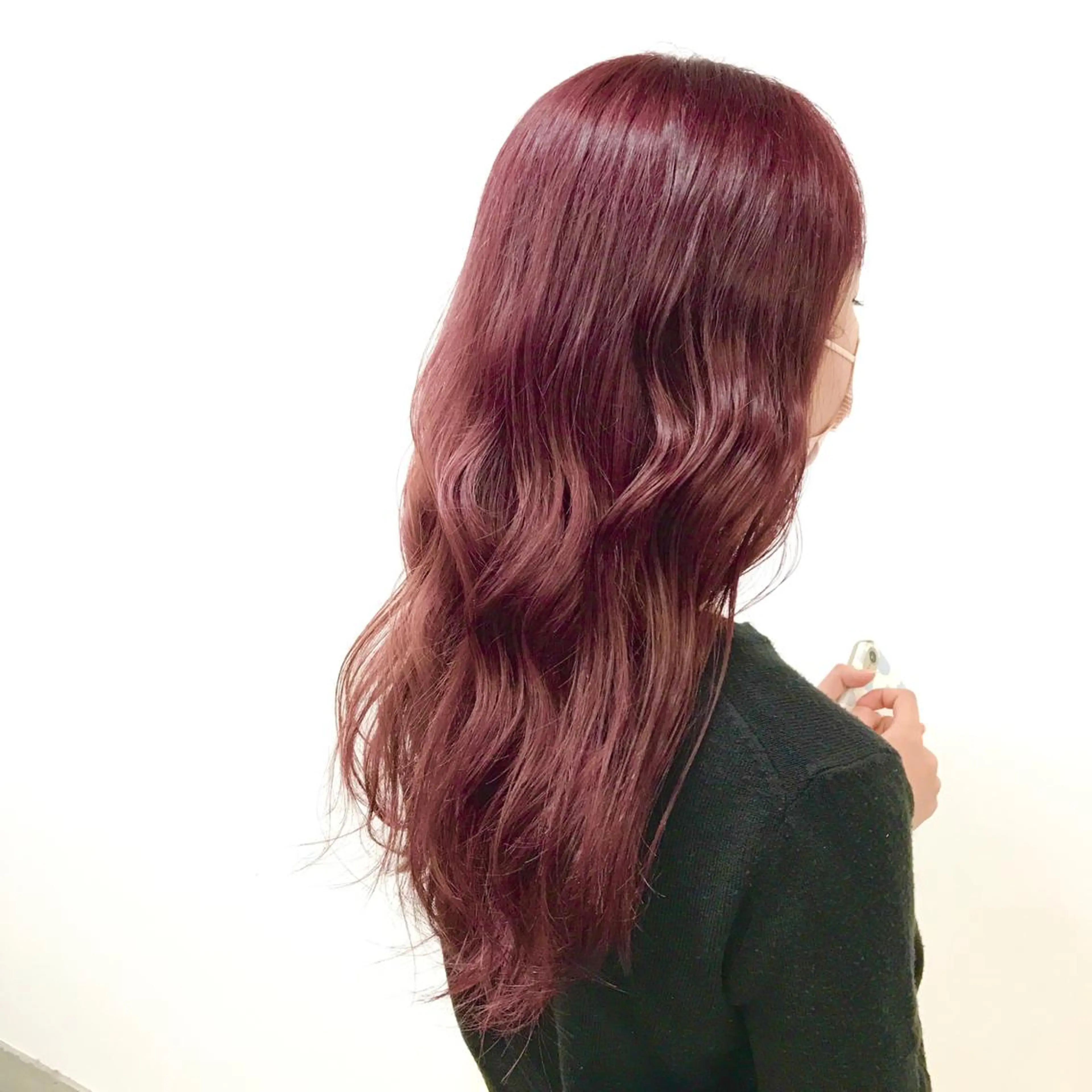 セミロング カラー アディクシーカラー バレイヤージュ ブリーチ ケアブリーチ カシス ヘアカラー ショート/グレージュ 鈴木春樹のヘアスタイル